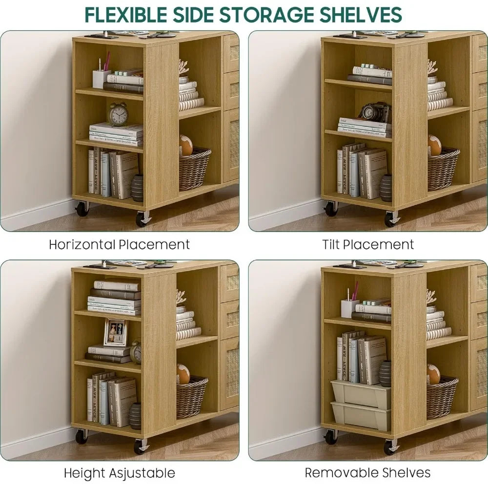 File Cabinet with Charging Station