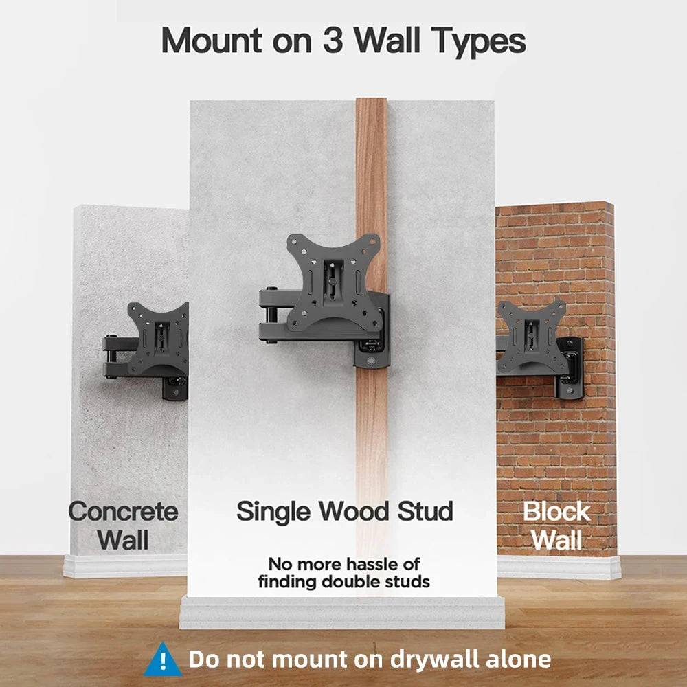 Full Motion Universal TV  Wall Mount