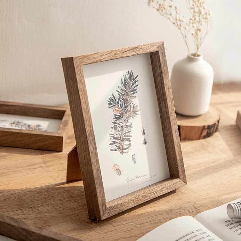 Wooden Shadow Box Frame for Photos & Memorabilia