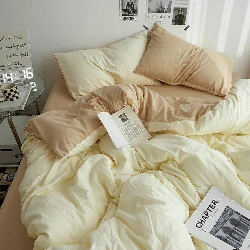 Washed Cotton Bedding Set