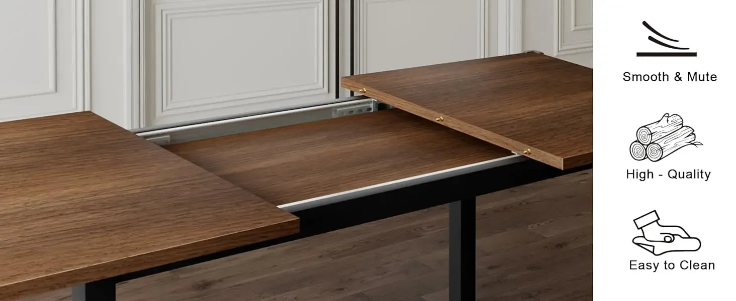 Table Set with 2 Benches and 2 Square Stools