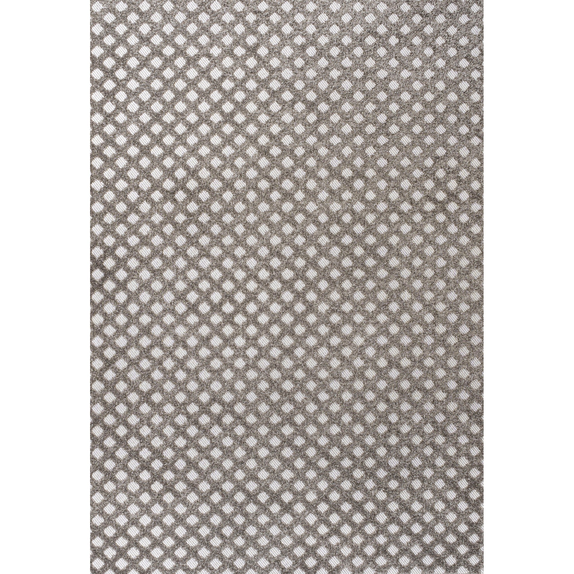 Rabat High-Low Pile Mini-Diamond Trellis Indoor/Outdoor Area Rug