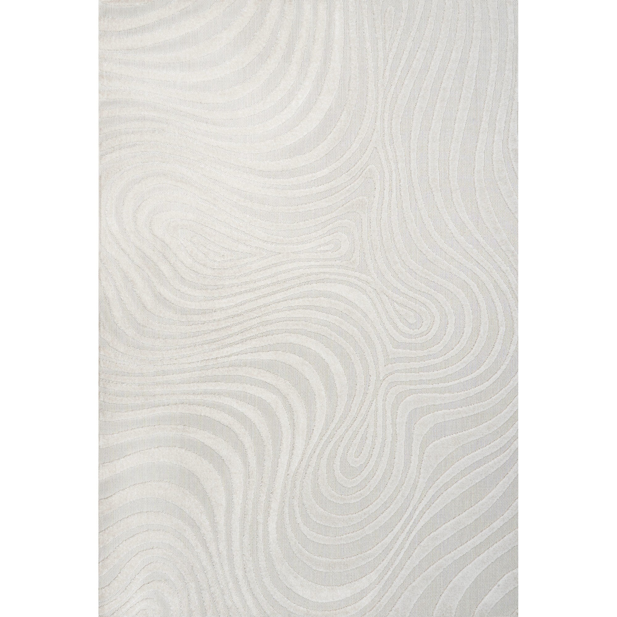 Maribo High-Low Abstract Groovy Indoor/Outdoor Area Rug