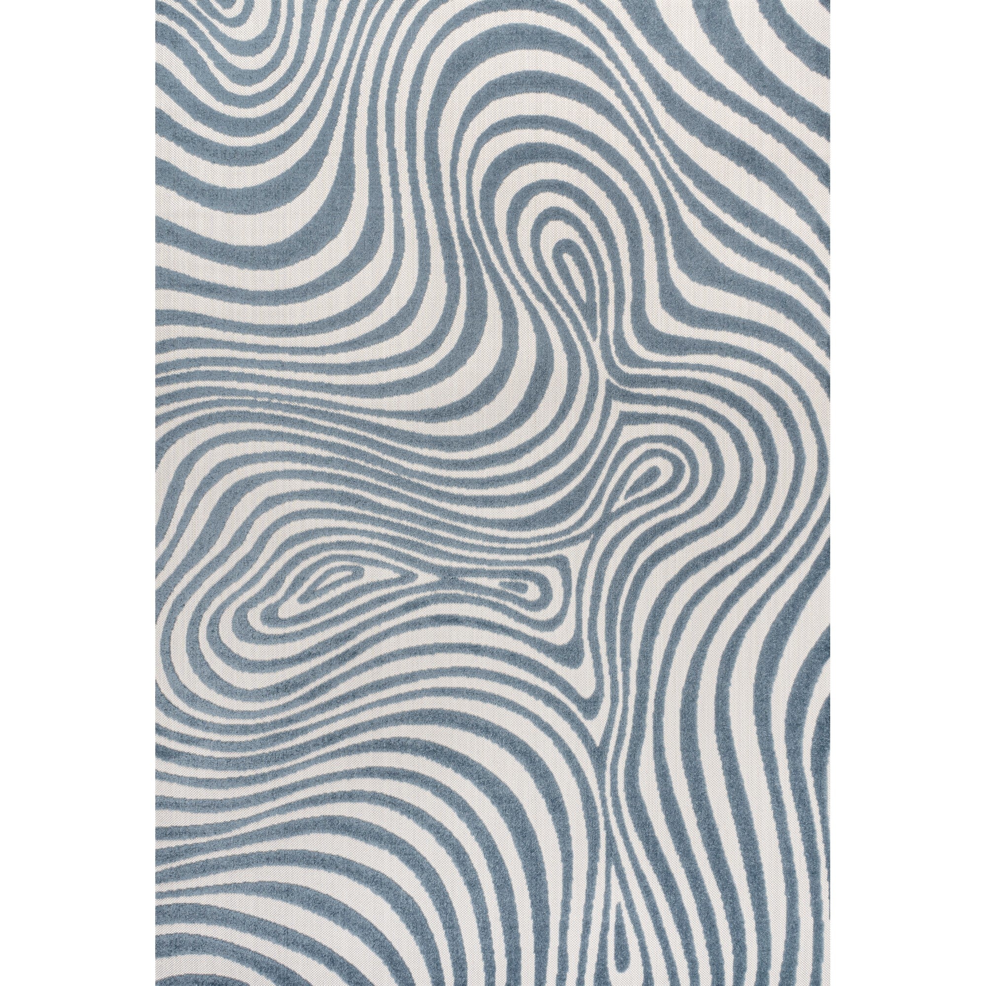 Maribo High-Low Abstract Groovy Indoor/Outdoor Area Rug