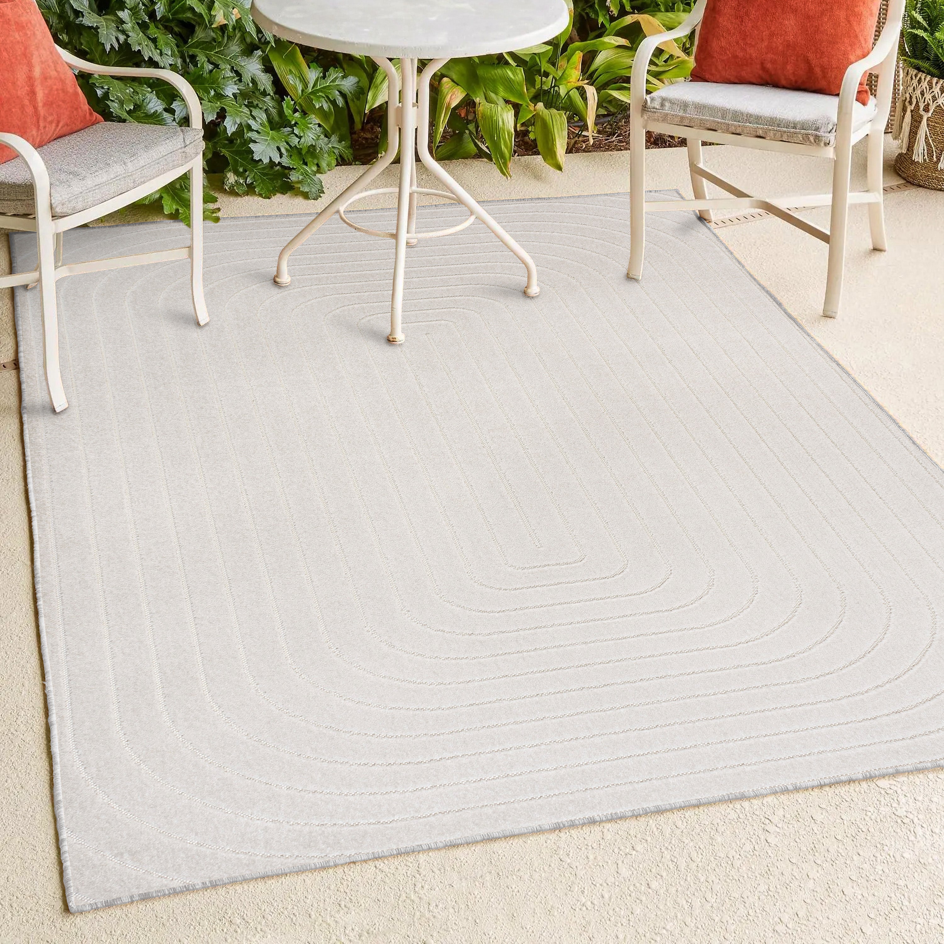 Hedwig High-Low Youth Cloud Scandi Indoor/Outdoor Area Rug