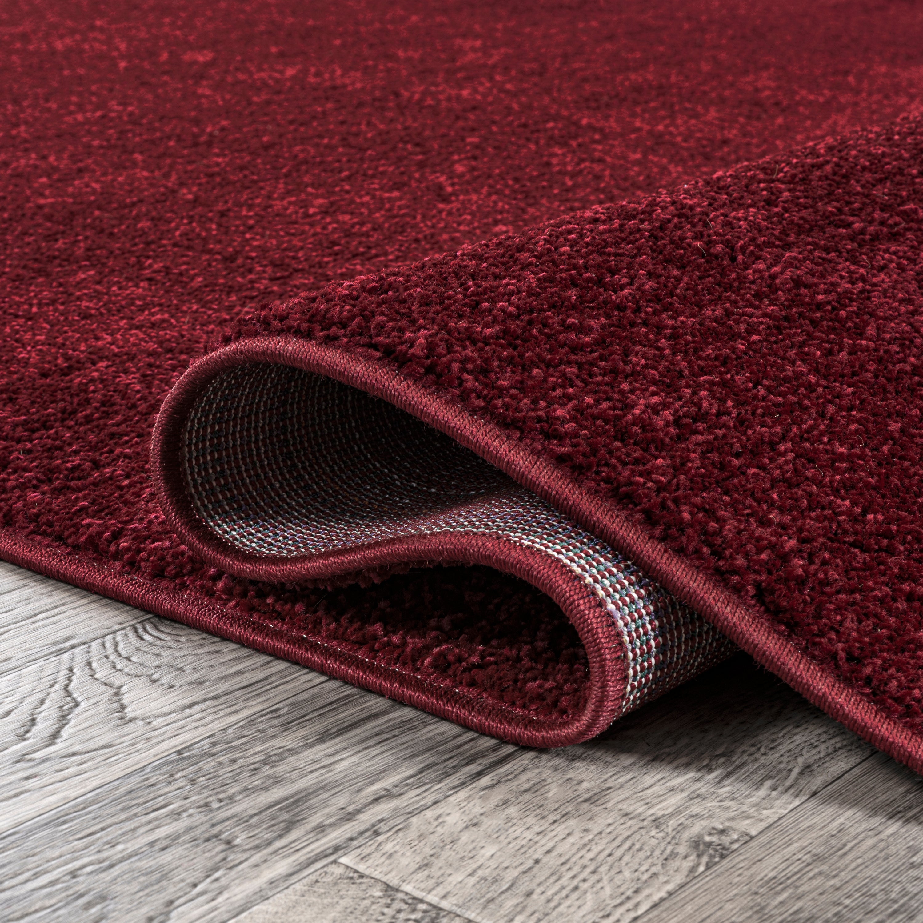 Haze Solid Unique Low-Pile Runner Rug