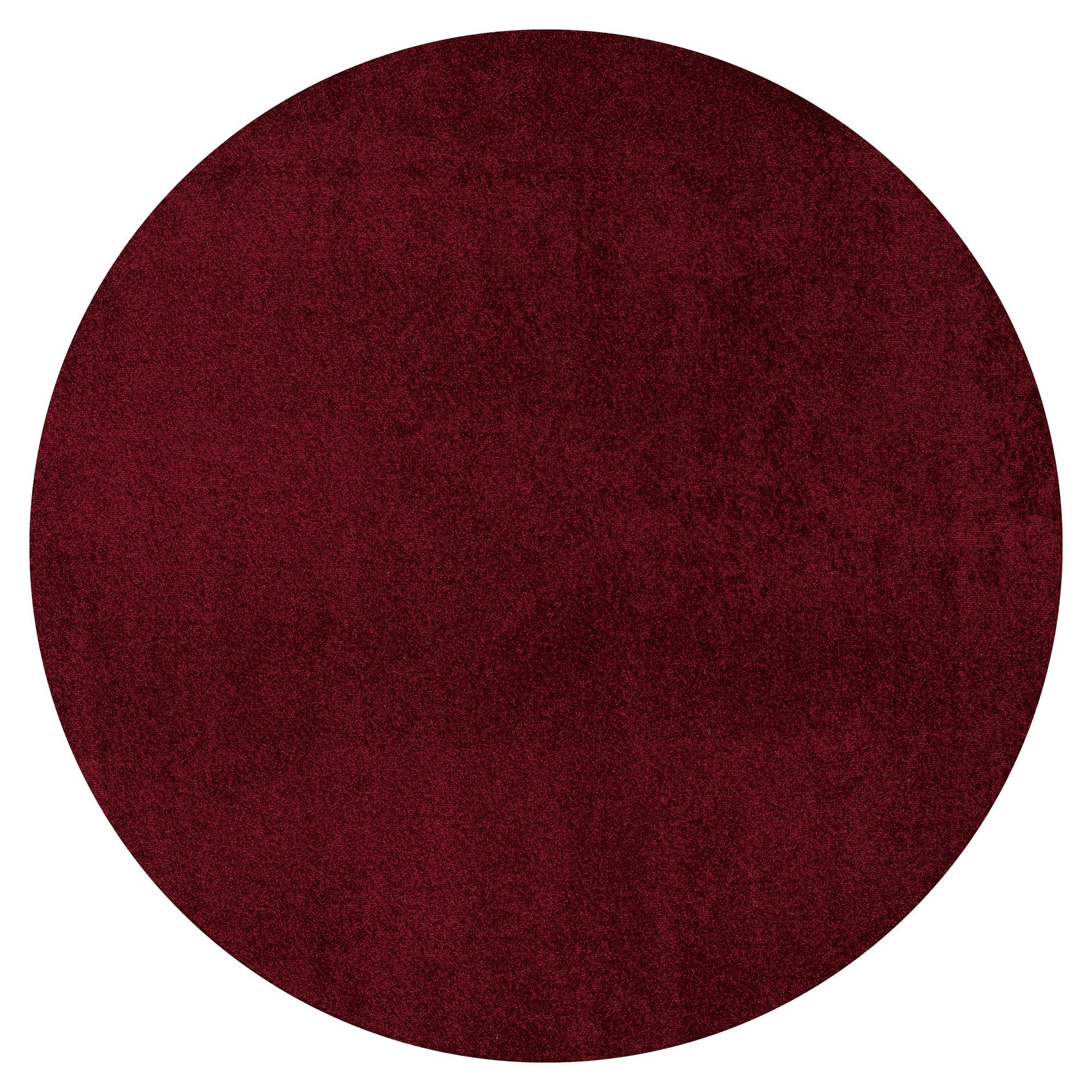 Haze Solid Unique Low Round Area Rug