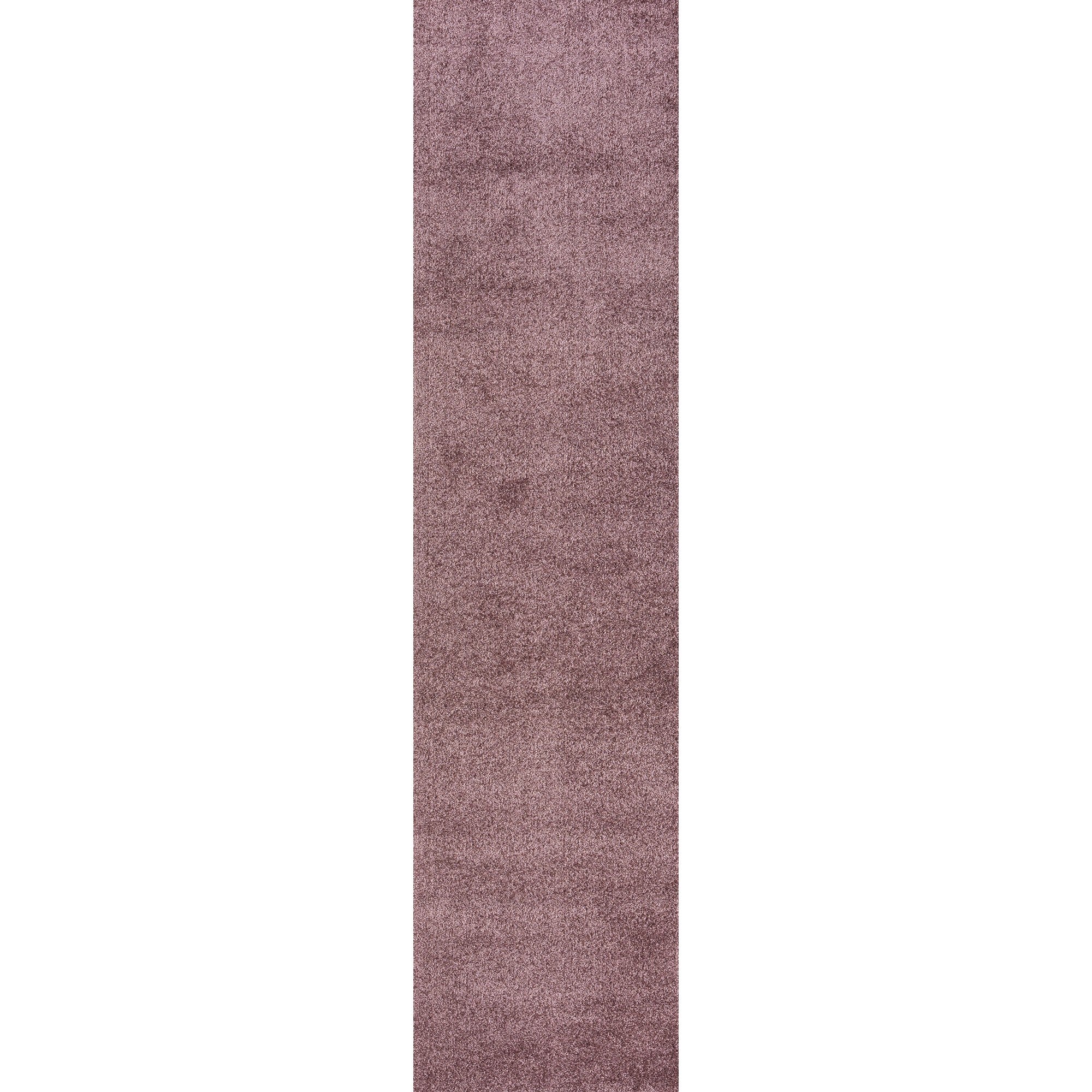 Haze Solid Unique Low-Pile Runner Rug