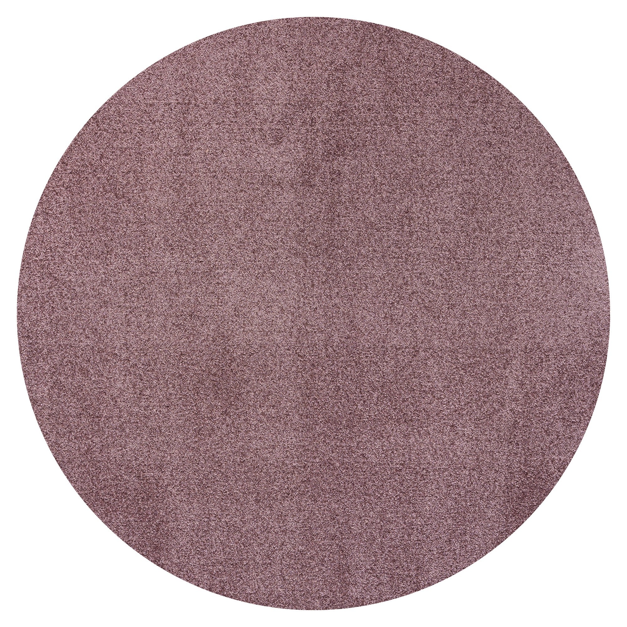 Haze Solid Unique Low Round Area Rug