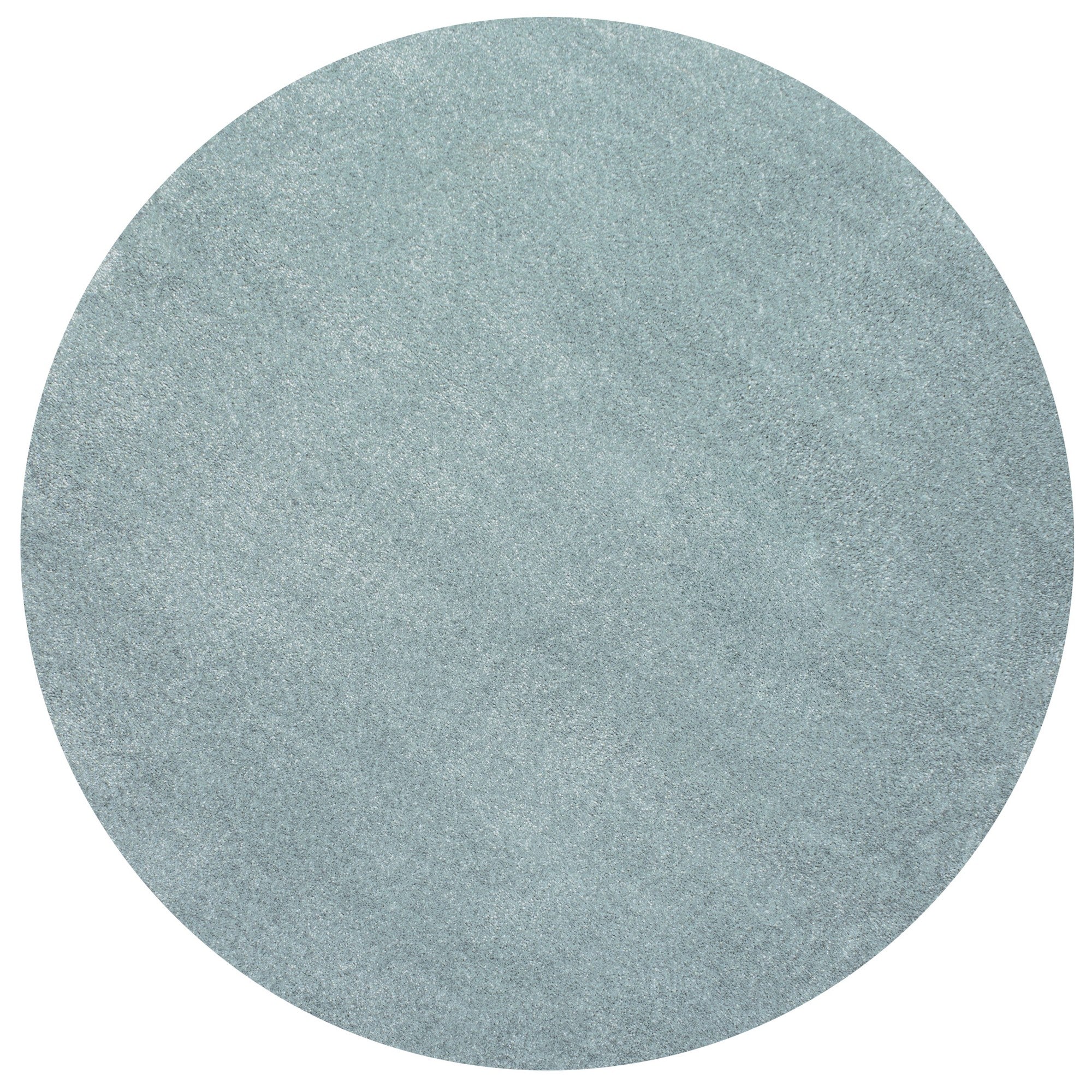 Haze Solid Unique Low Round Area Rug