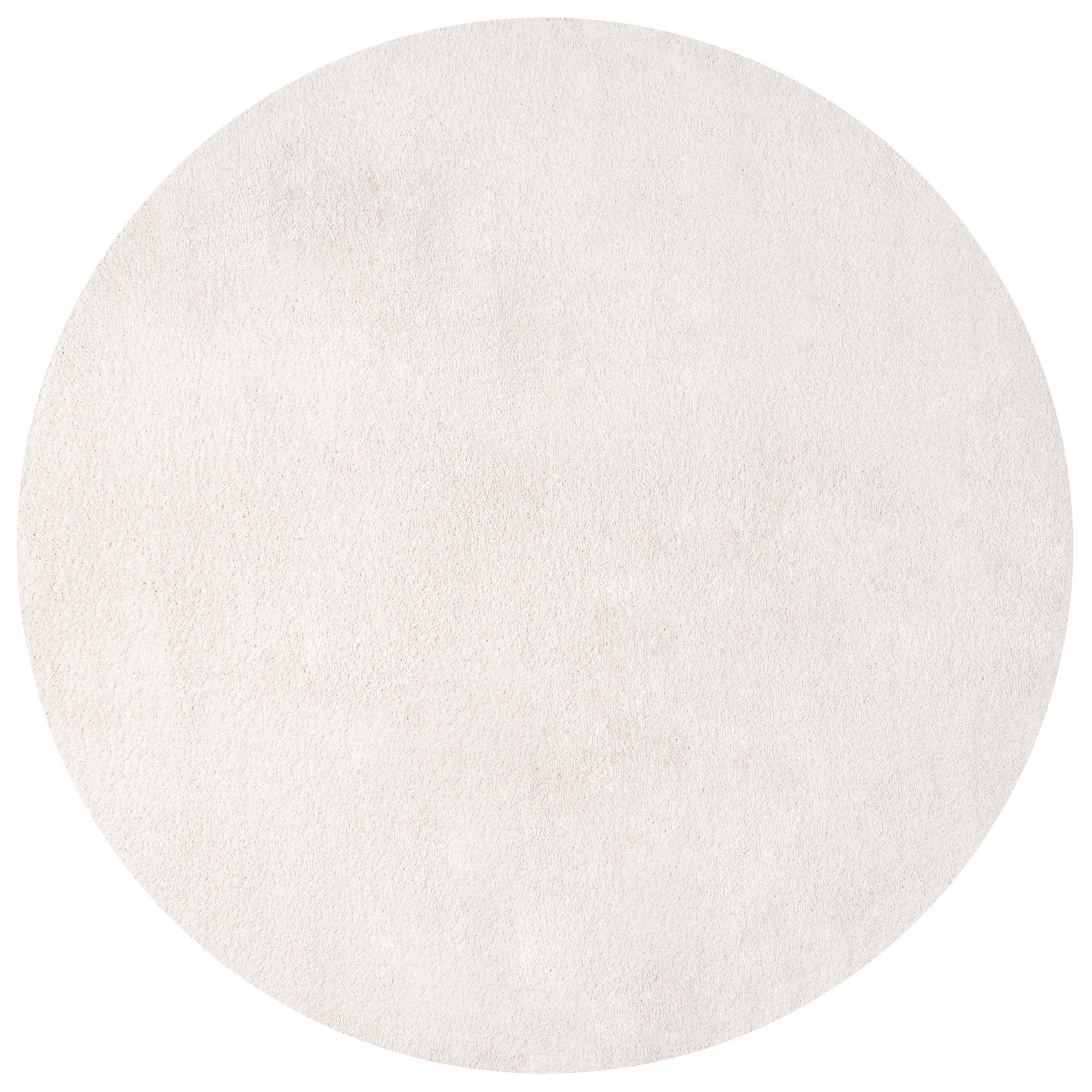 Haze Solid Unique Low Round Area Rug