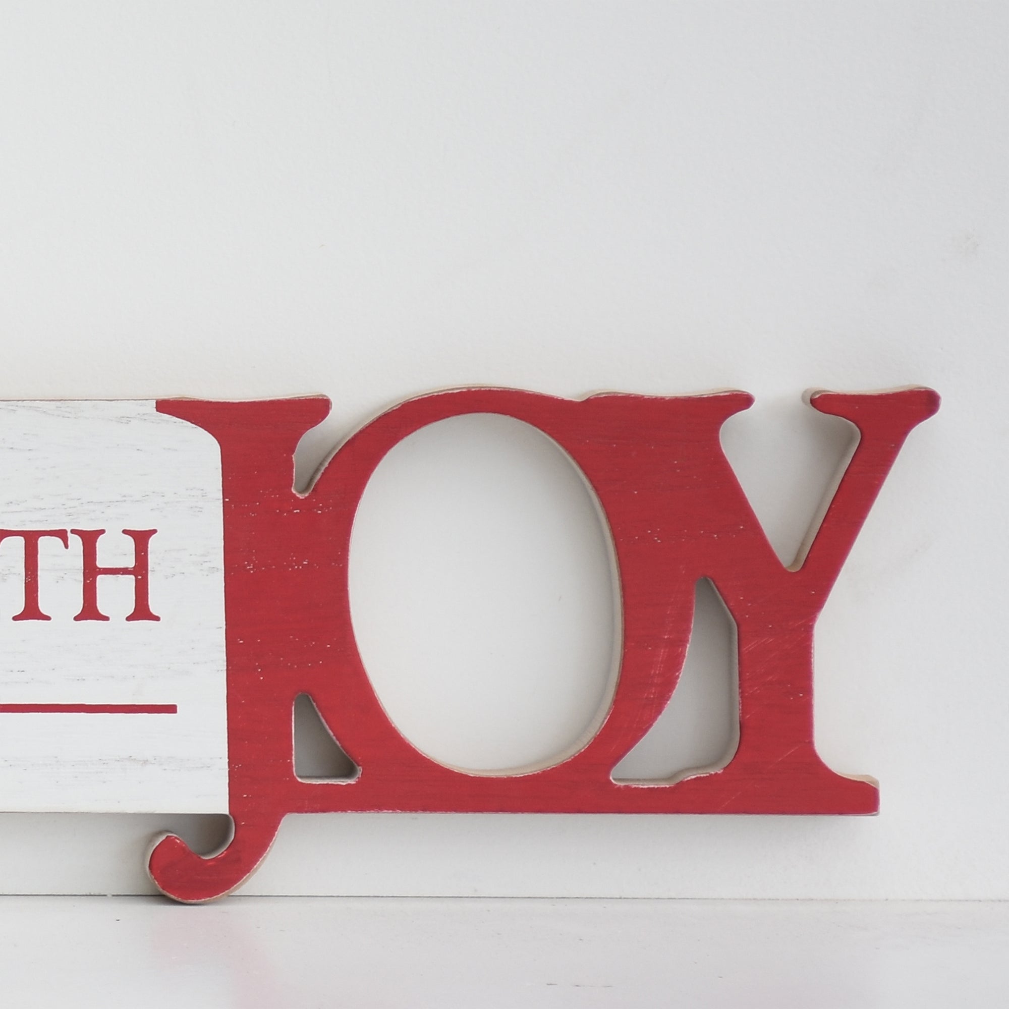 May the Season Fill Our Home with Joy Christmas Wall Decor