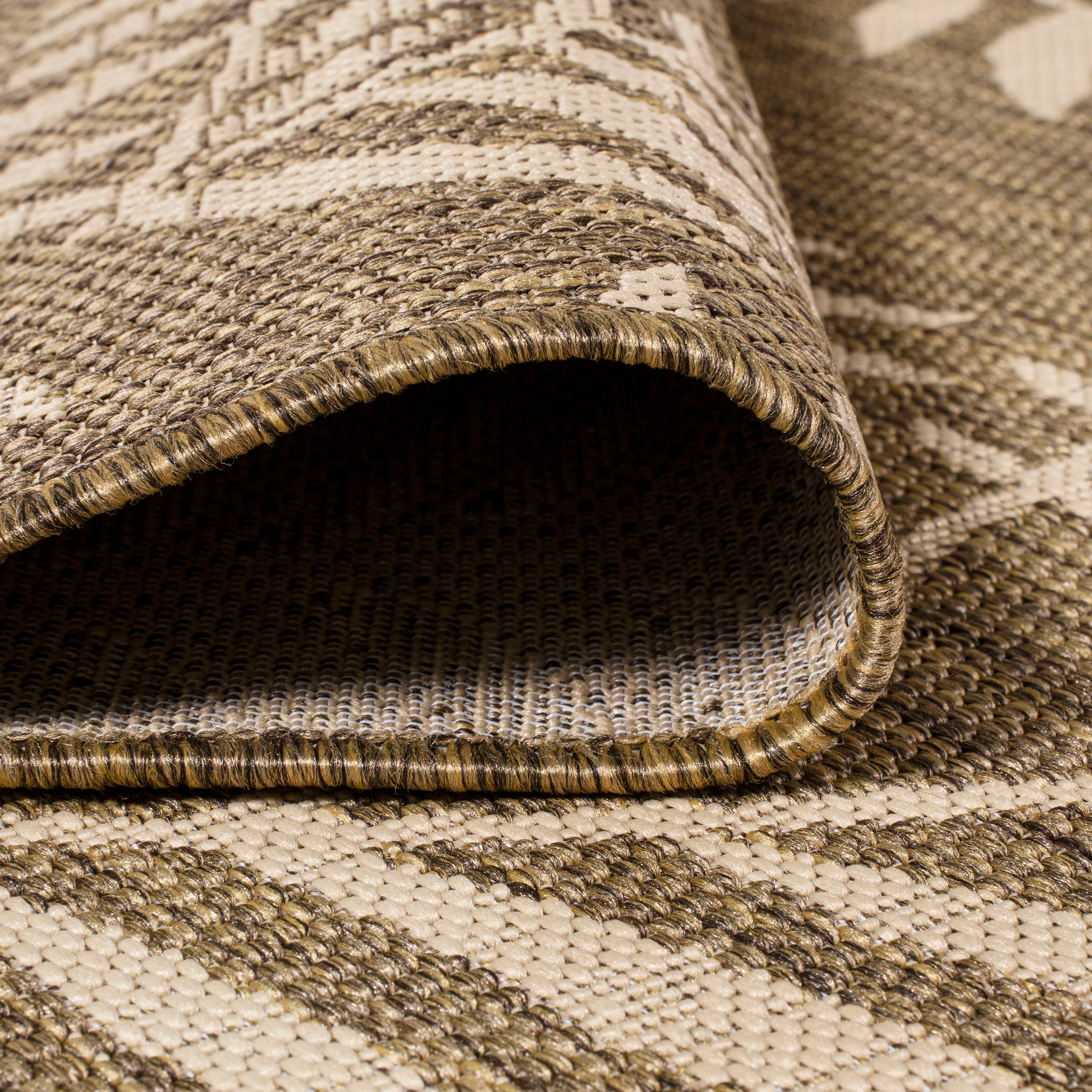Nevis Palm Indoor/Outdoor Square Area Rug