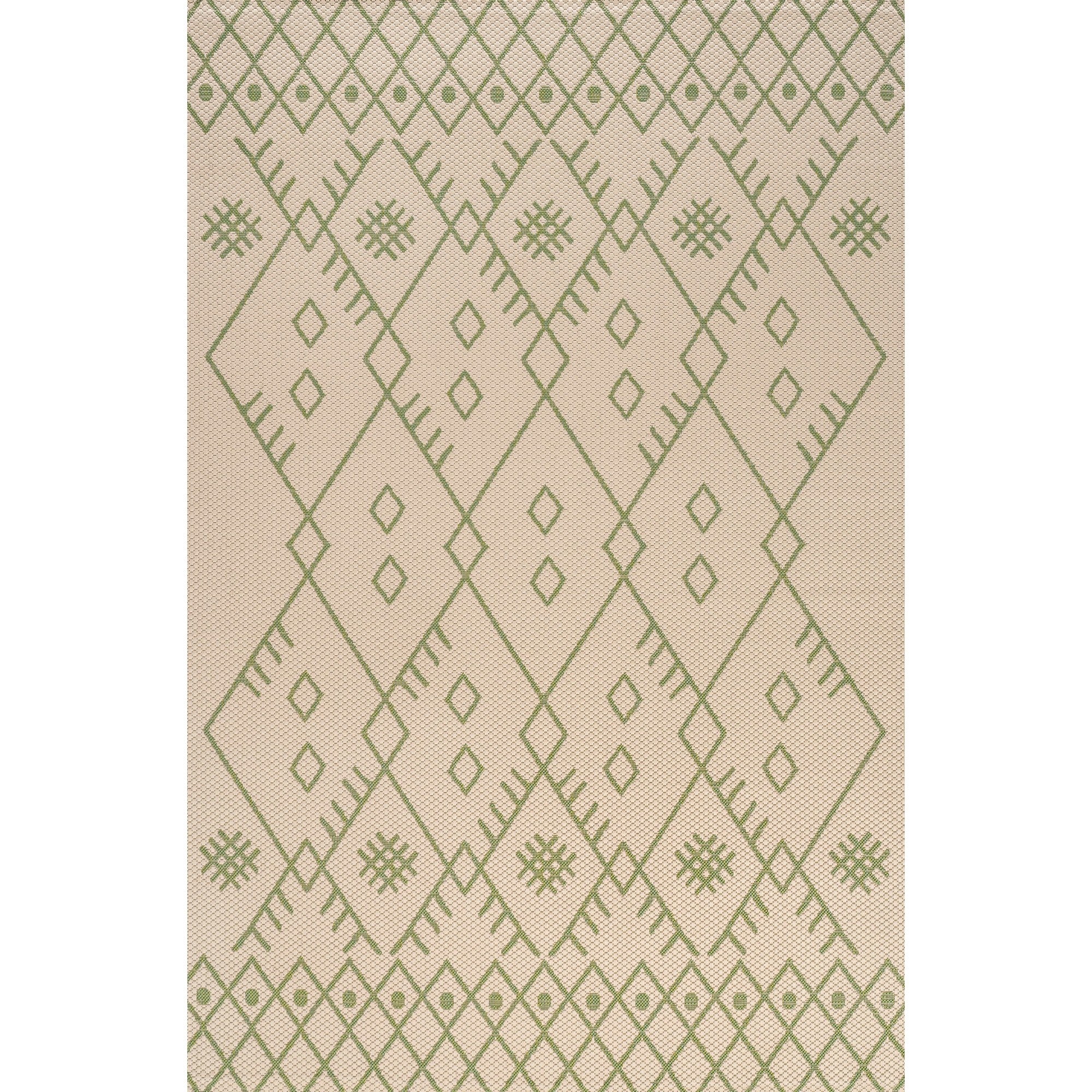 Boho Moroccan Indoor/Outdoor Area Rug