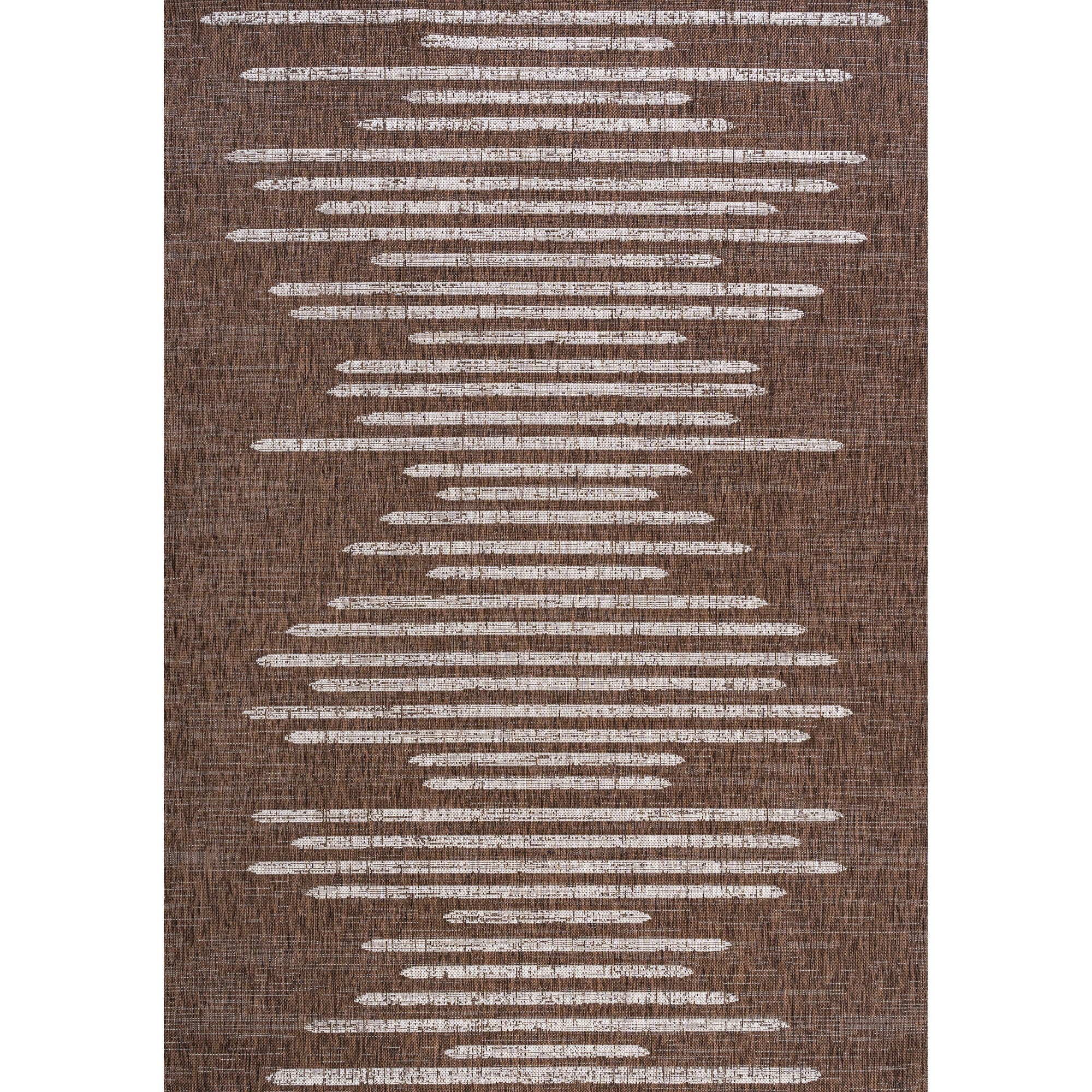 Zolak Berber Stripe Geometric Indoor/Outdoor Area Rug