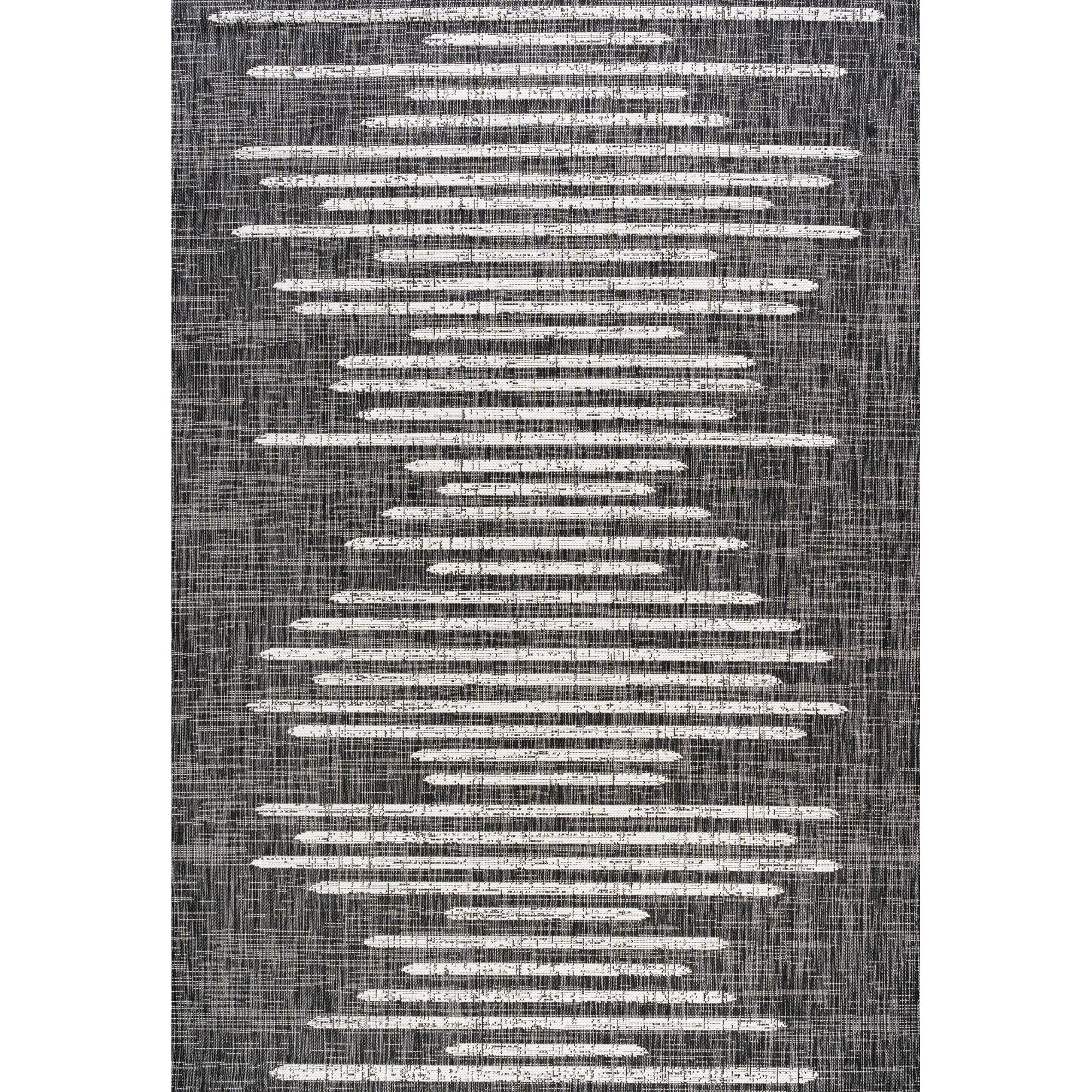 Zolak Berber Stripe Geometric Indoor/Outdoor Area Rug