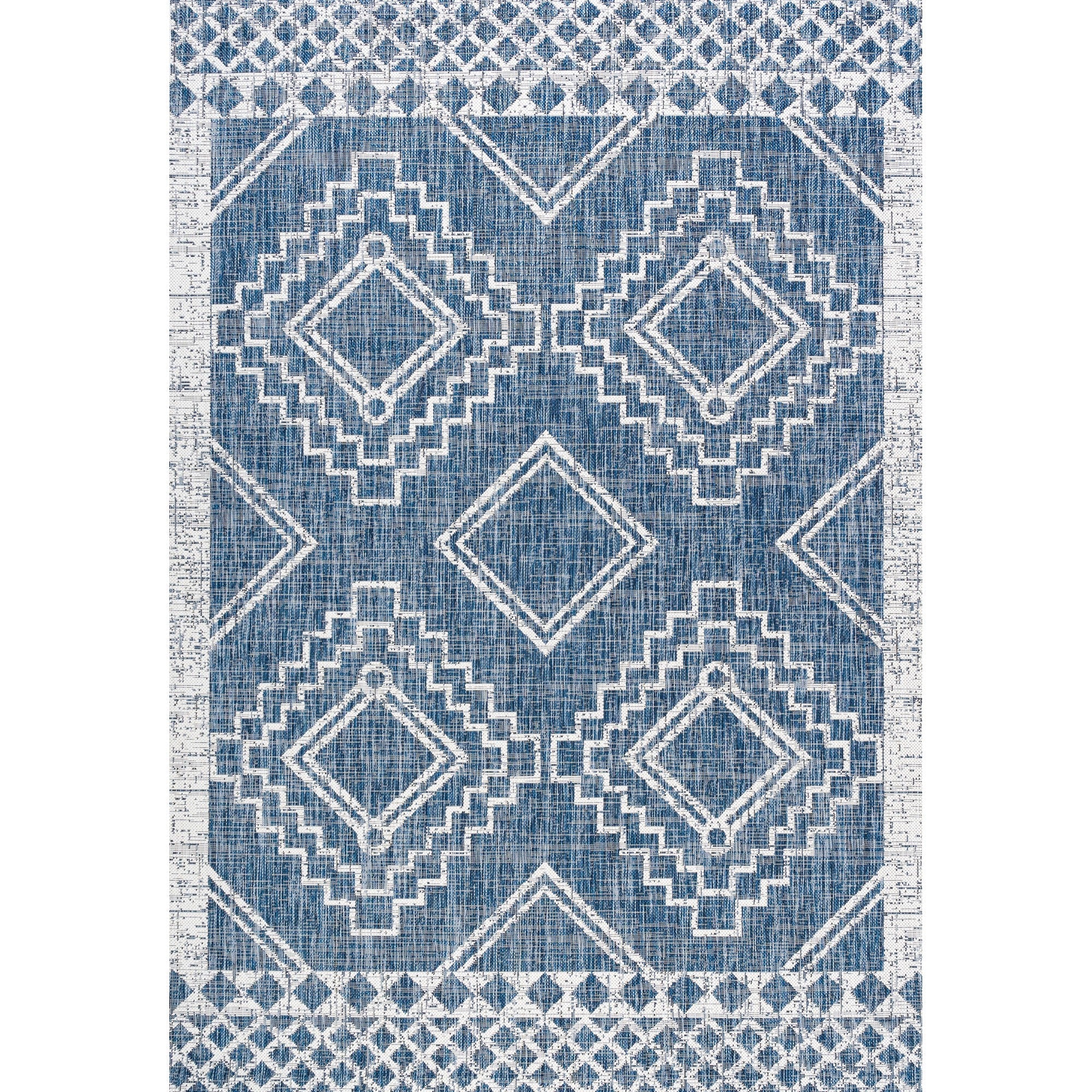 Marokko Diamond Medallion Indoor/Outdoor Area Rug