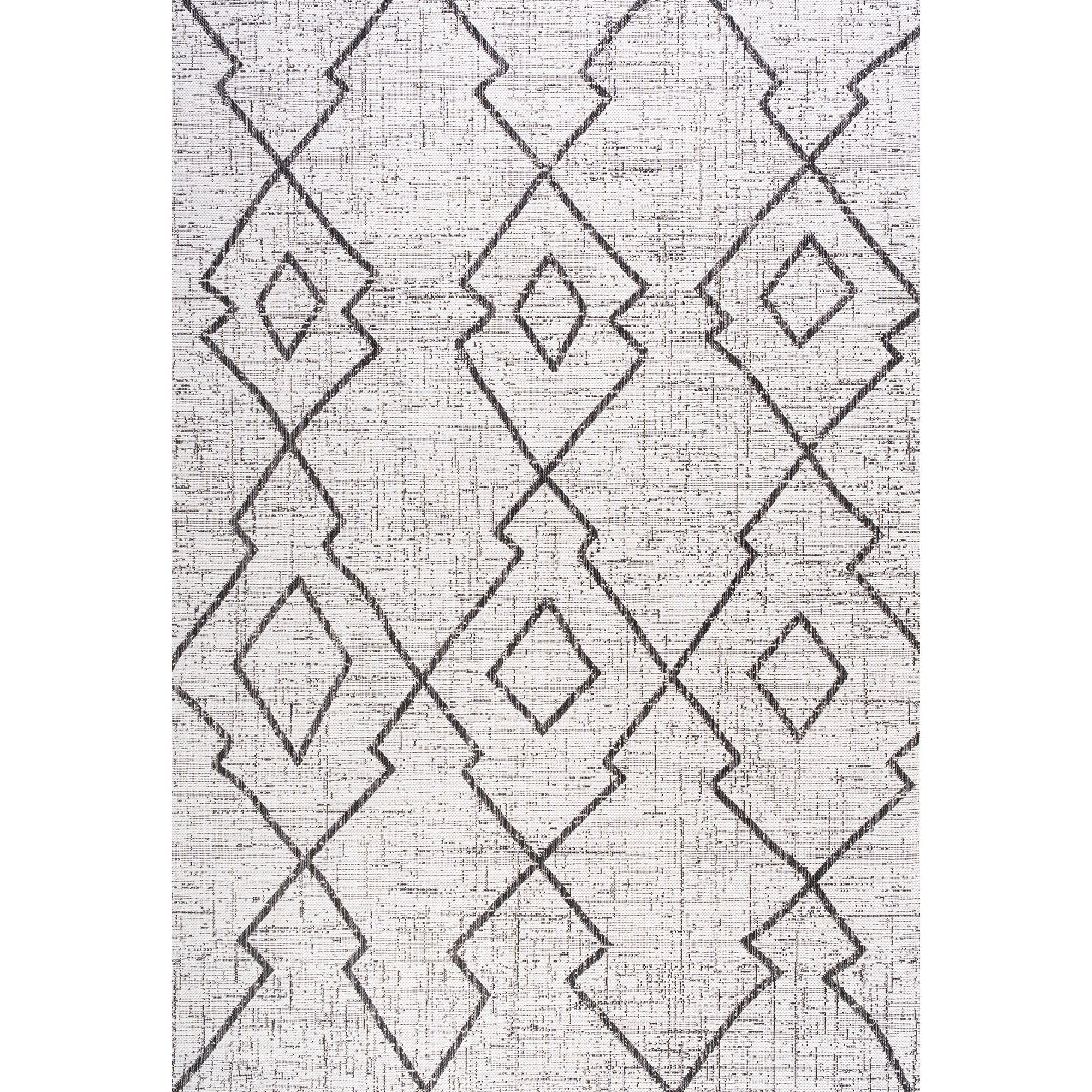 Carwa Tribal Diamond Trellis Indoor/Outdoor Area Rug