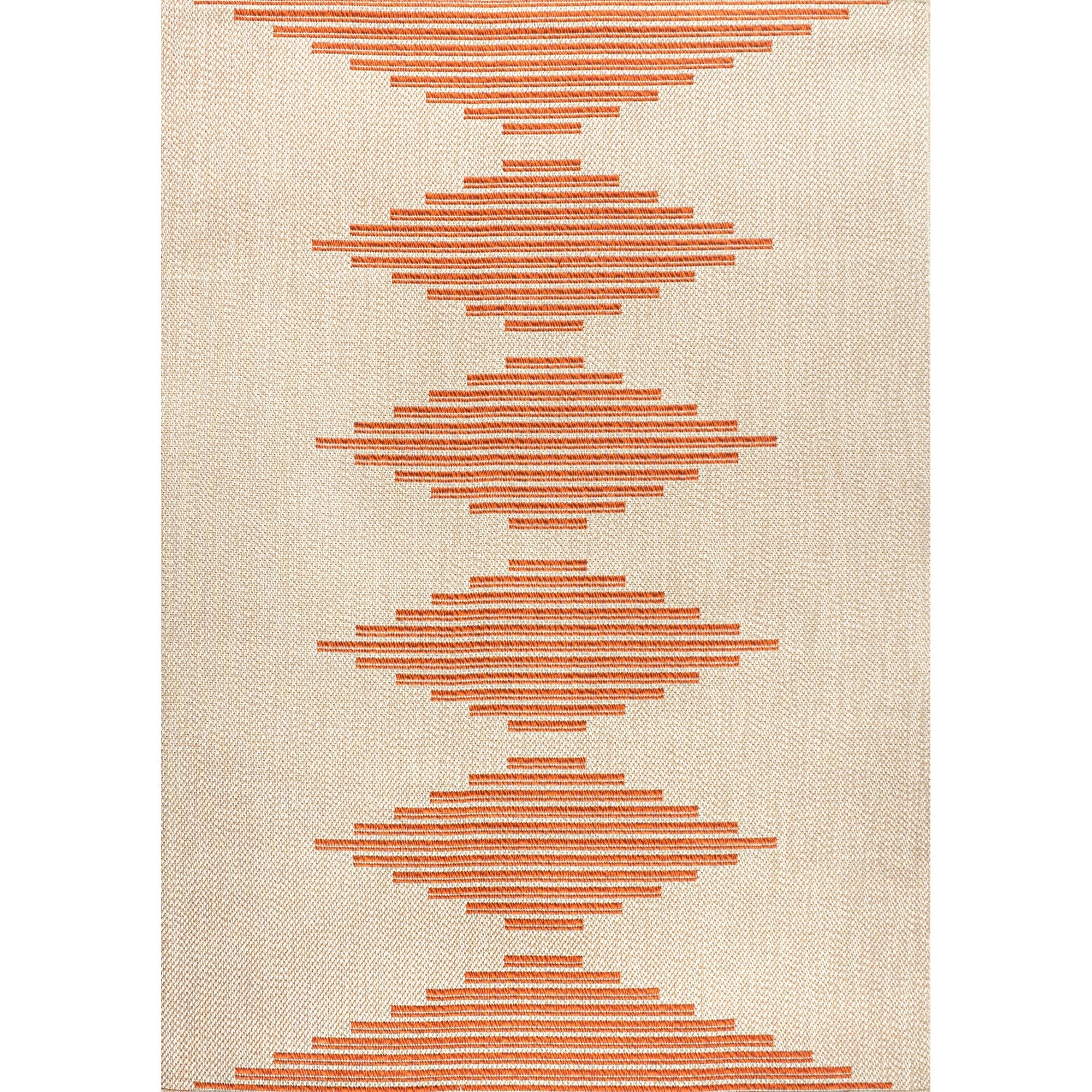 Vinales Chic Diamond Stripe Indoor/Outdoor Area Rug