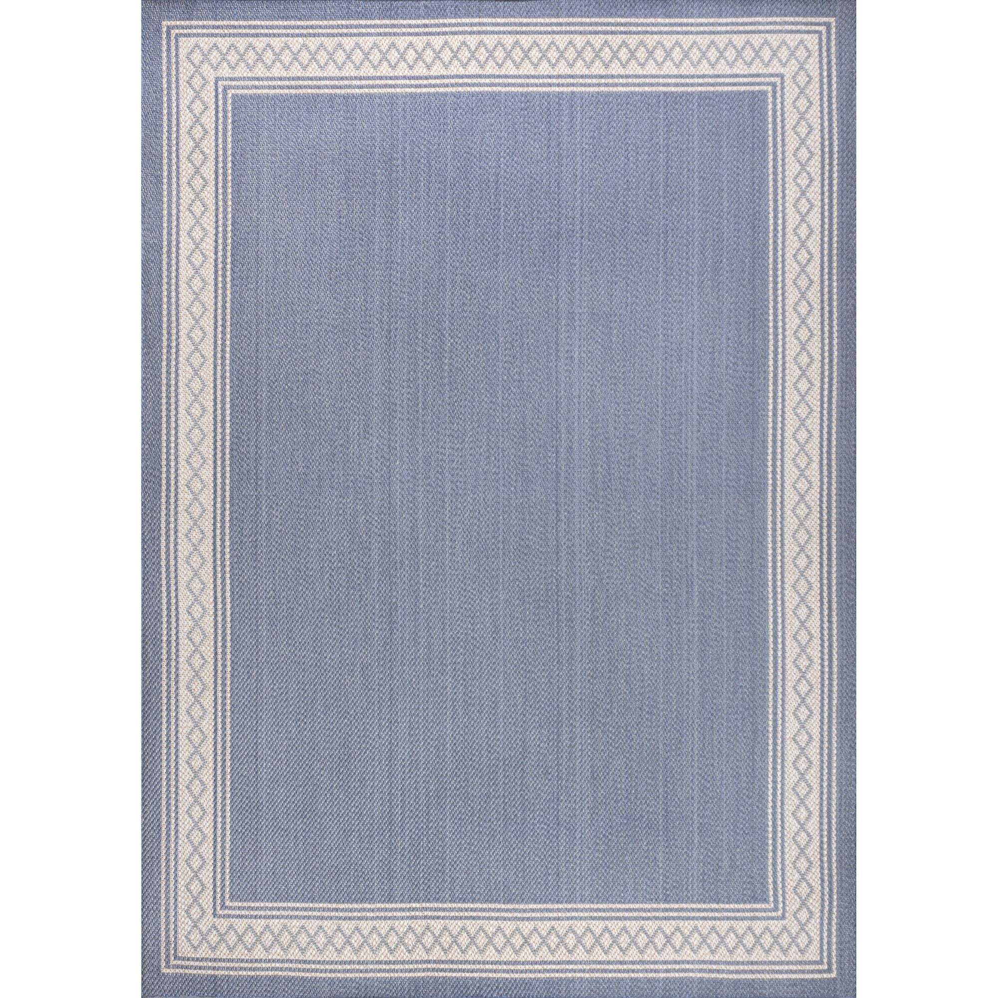 Lucia Classic Diamond Border Indoor/Outdoor Area Rug