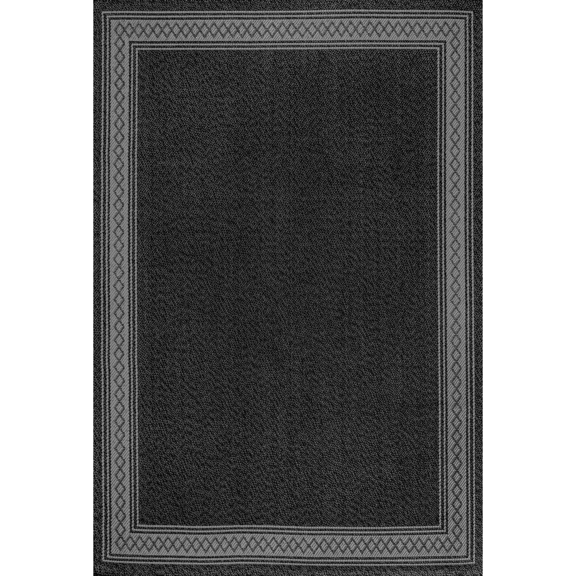 Lucia Classic Diamond Border Indoor/Outdoor Area Rug