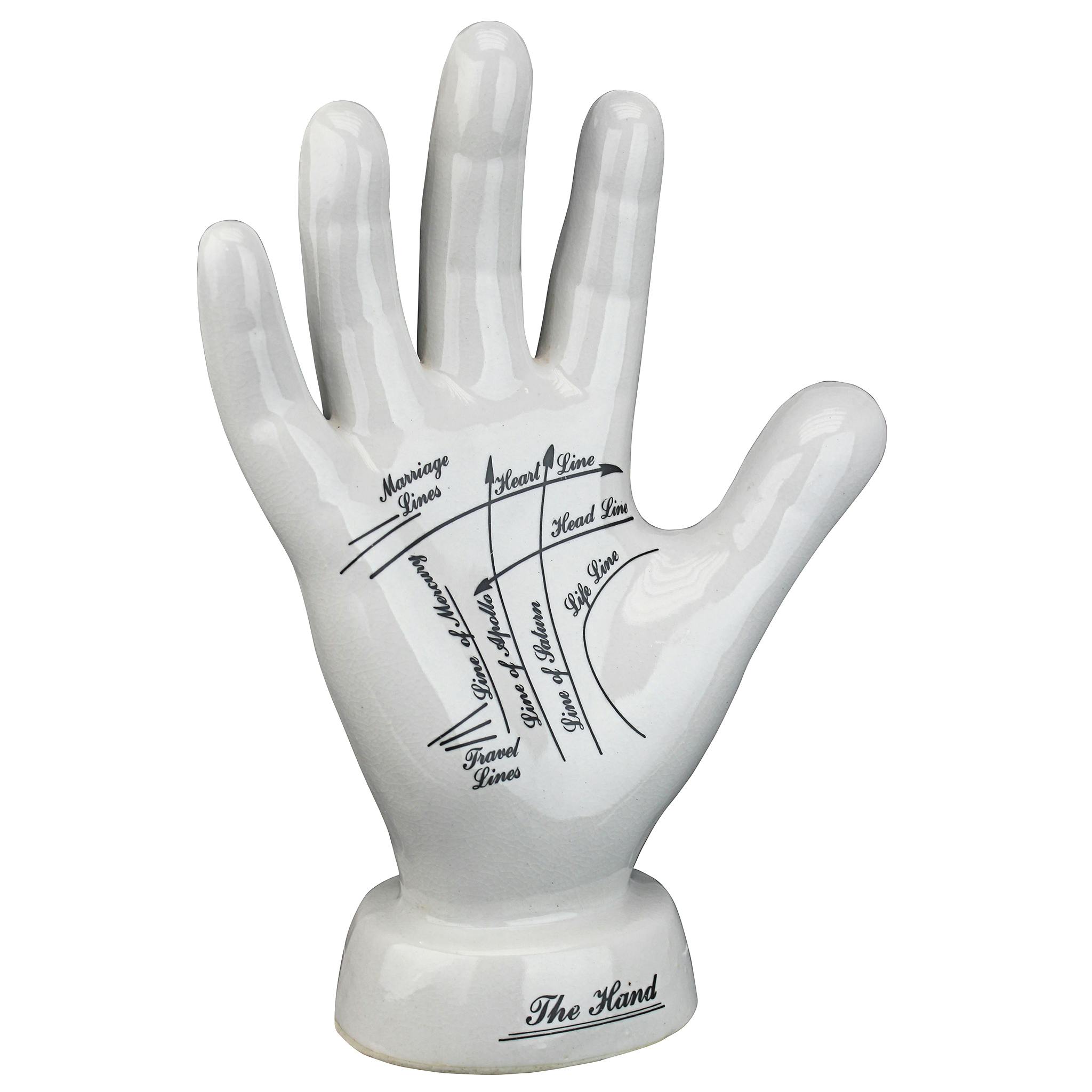 Porcelain Palmistry Hand