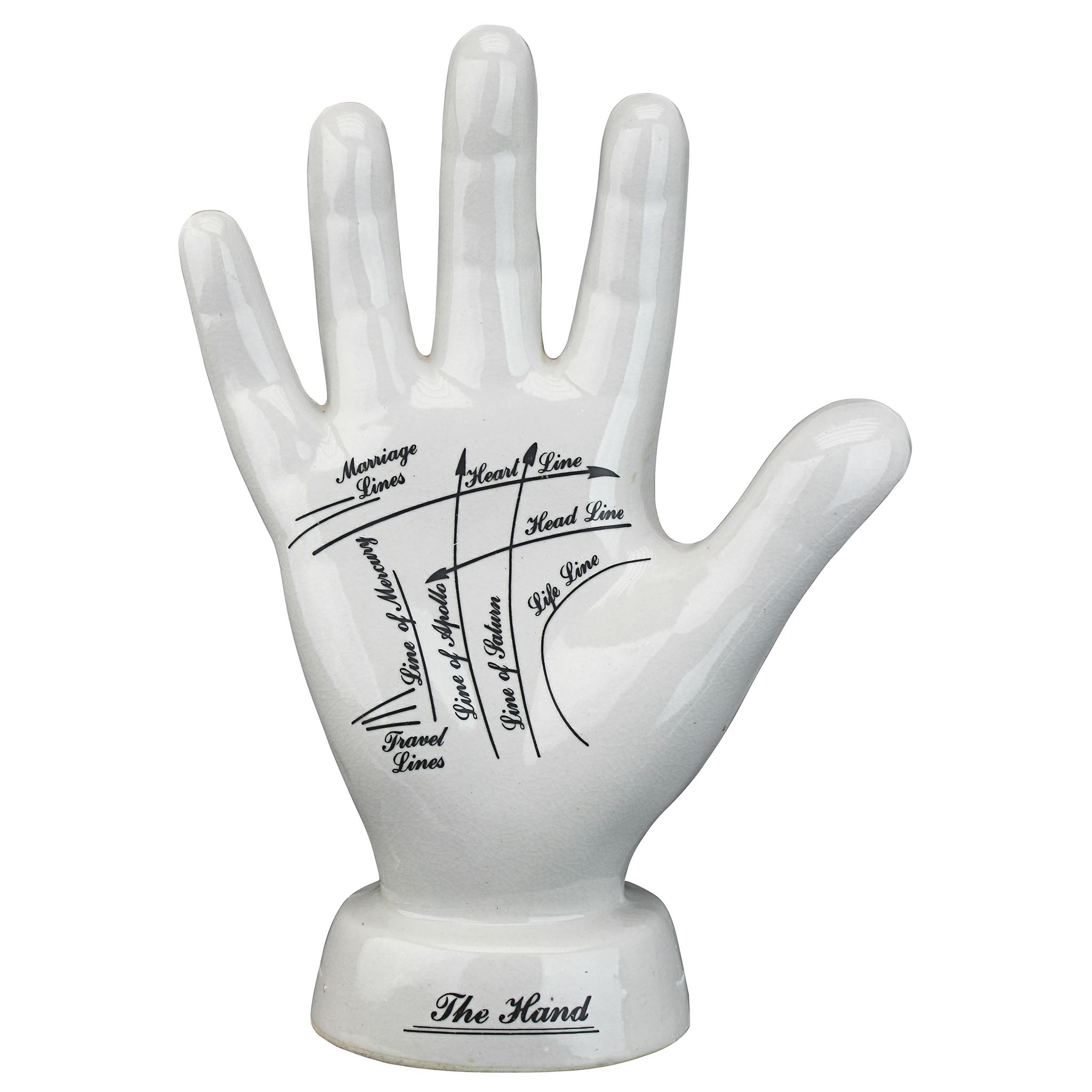 Porcelain Palmistry Hand