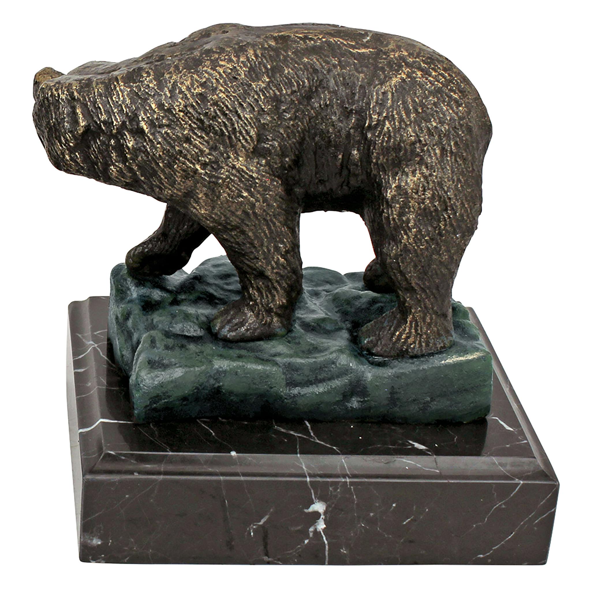 The Bear of Wall Street Cast Iron Statue