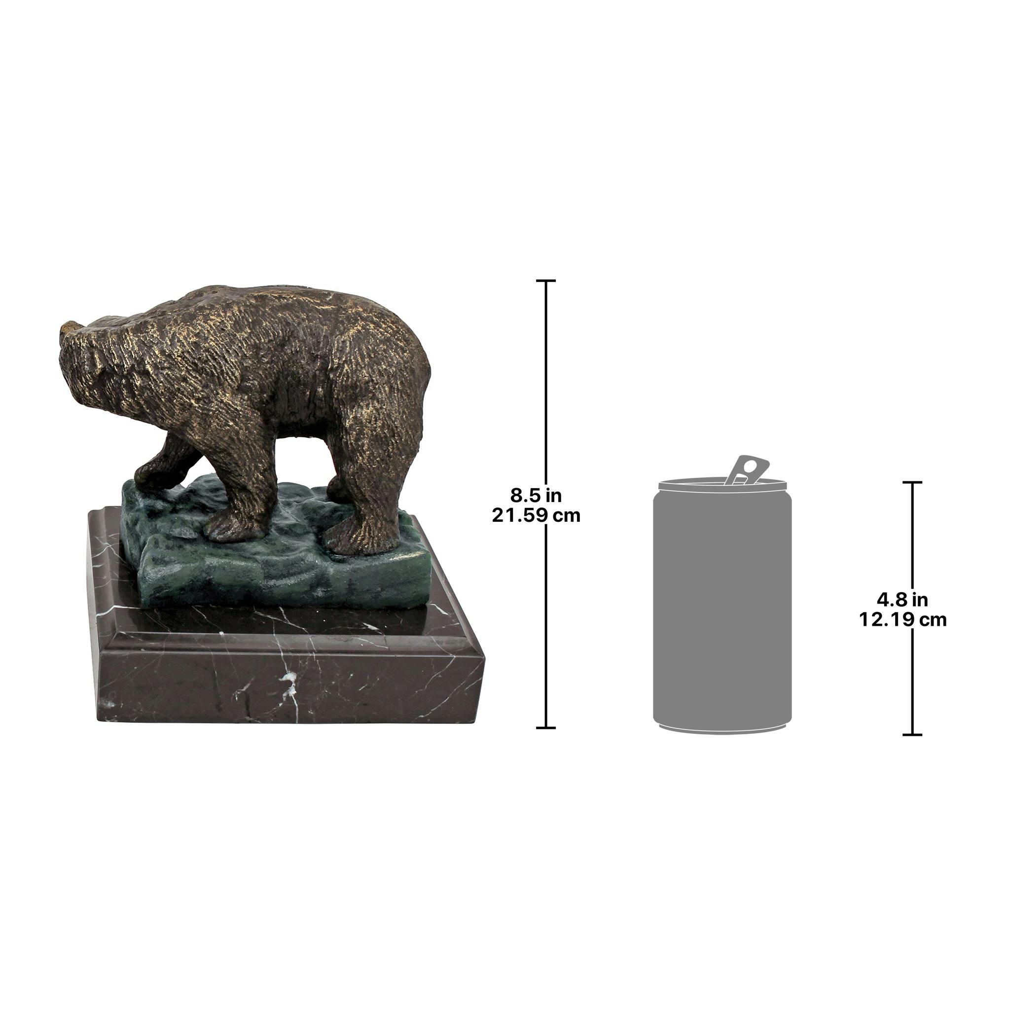 The Bear of Wall Street Cast Iron Statue