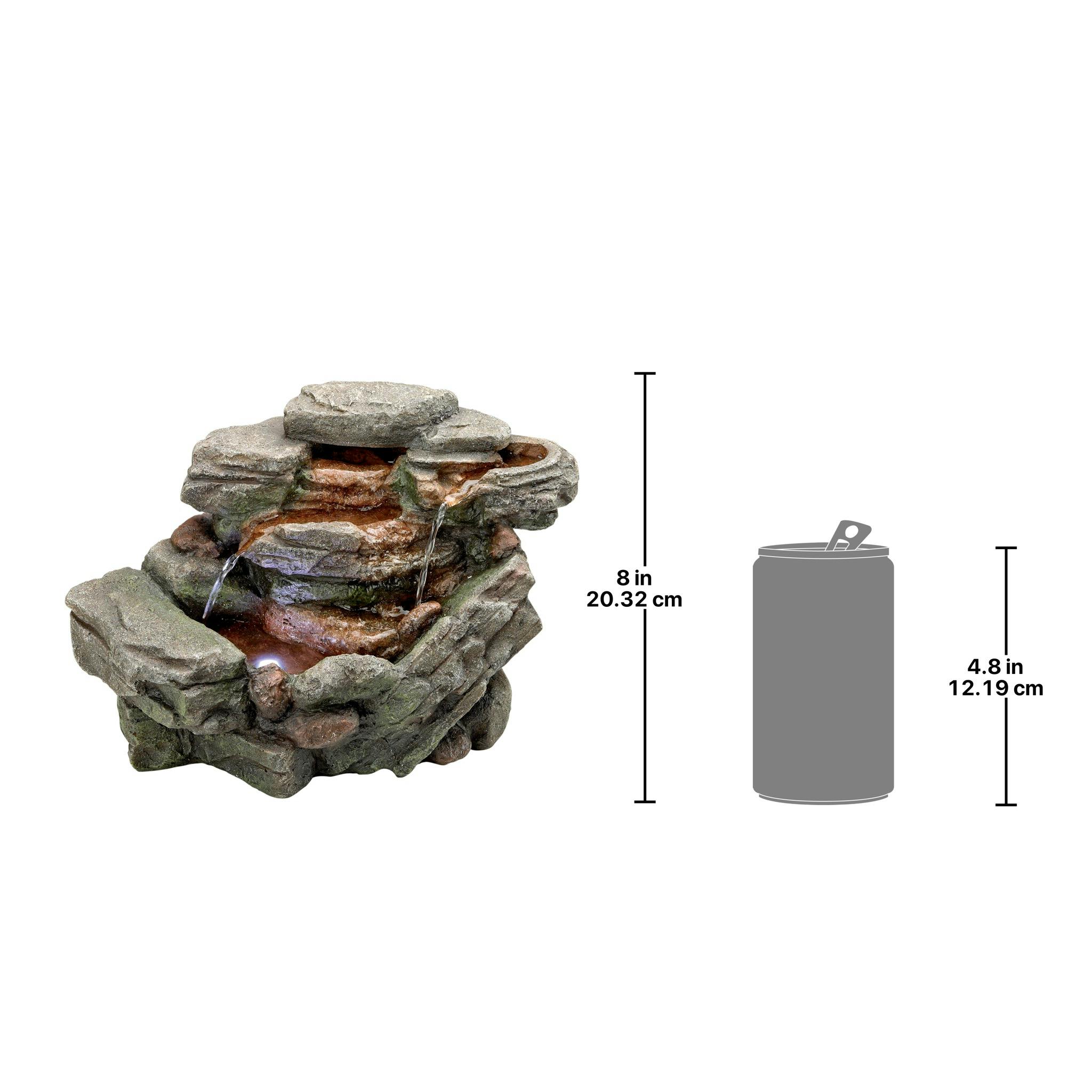 Waterfall Creek Cascading Tabletop Fountain