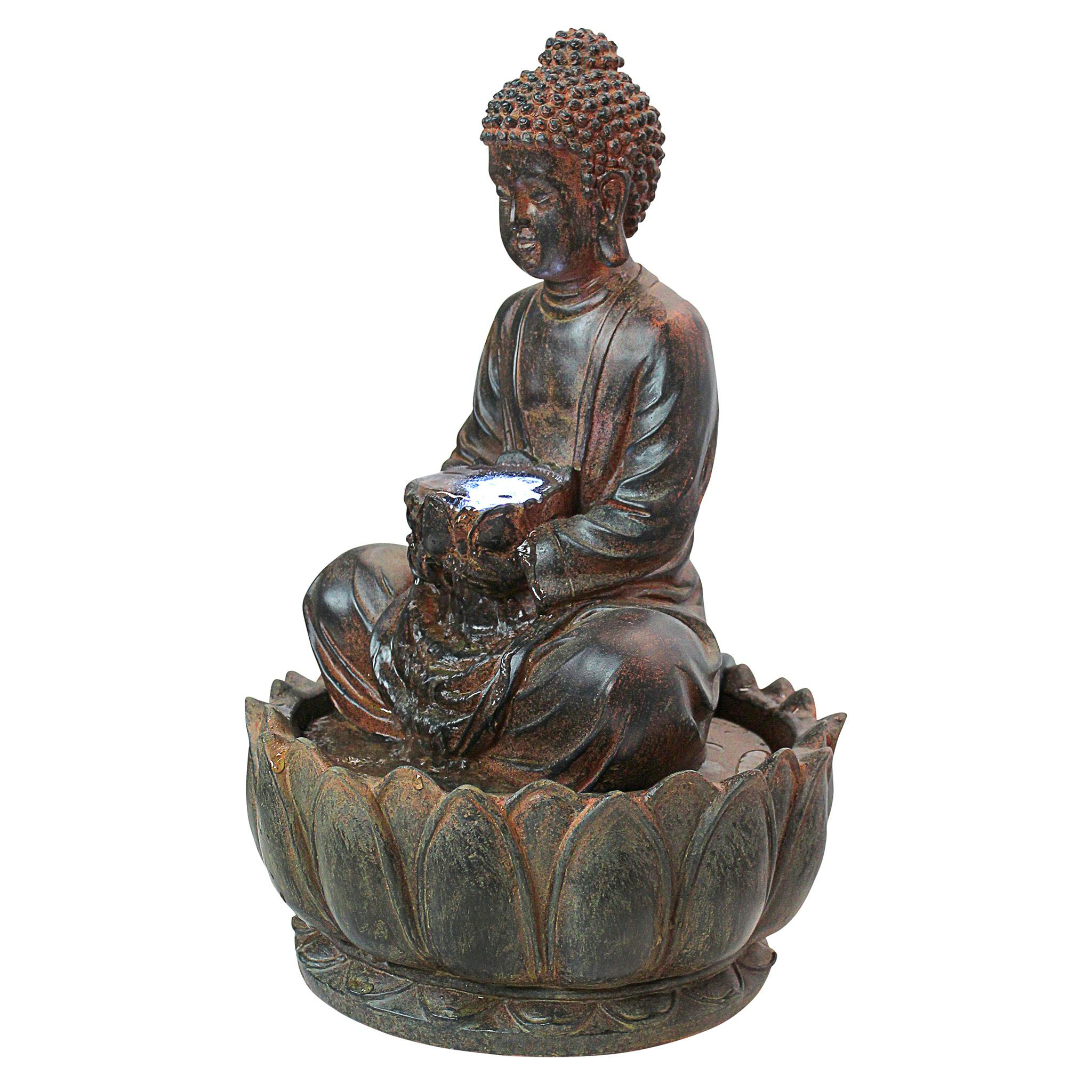 Endless Serenity Buddha Sculptural Fountain