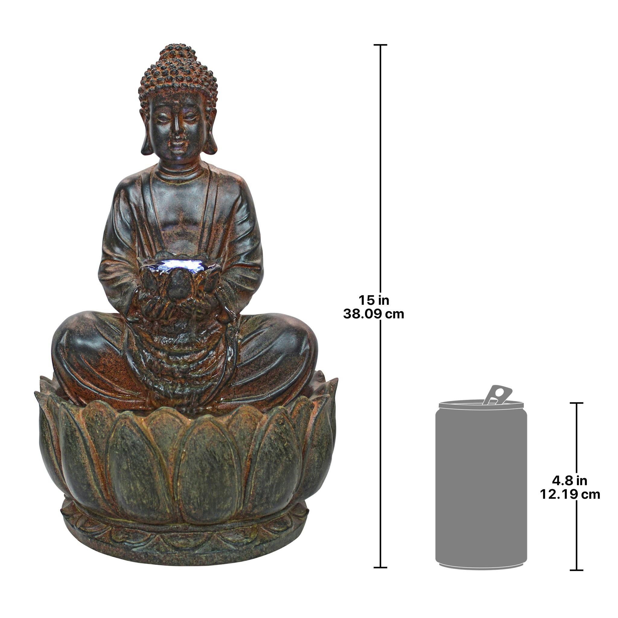 Endless Serenity Buddha Sculptural Fountain