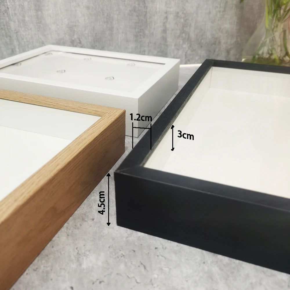 Wooden Shadow Box Frames