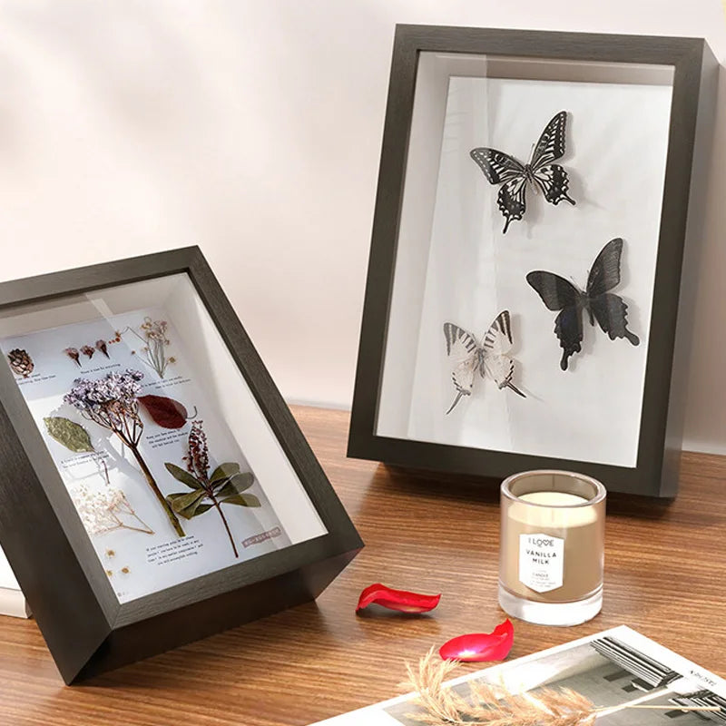 Shadow Box Photo Frame for 3D Flowers & DIY Home Decoration
