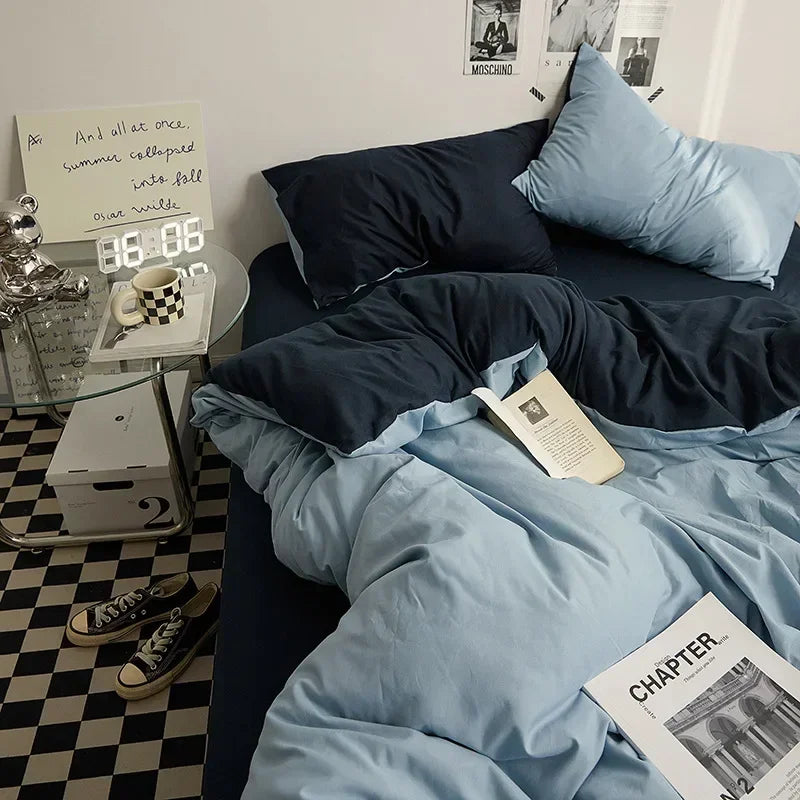 Washed Cotton Bedding Set