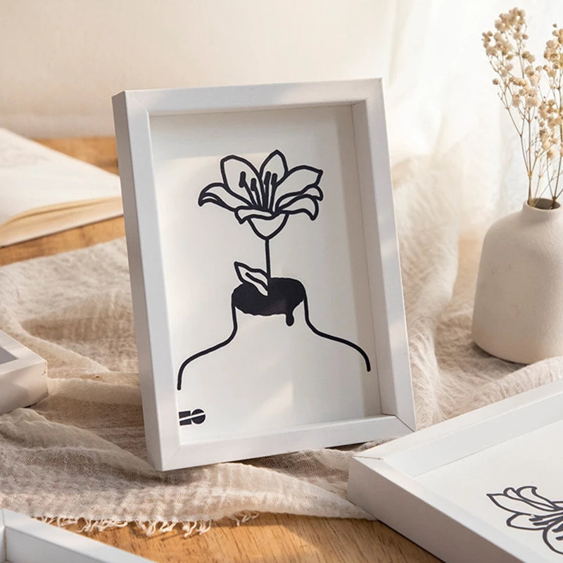 Wooden Shadow Box Frame for Photos & Memorabilia