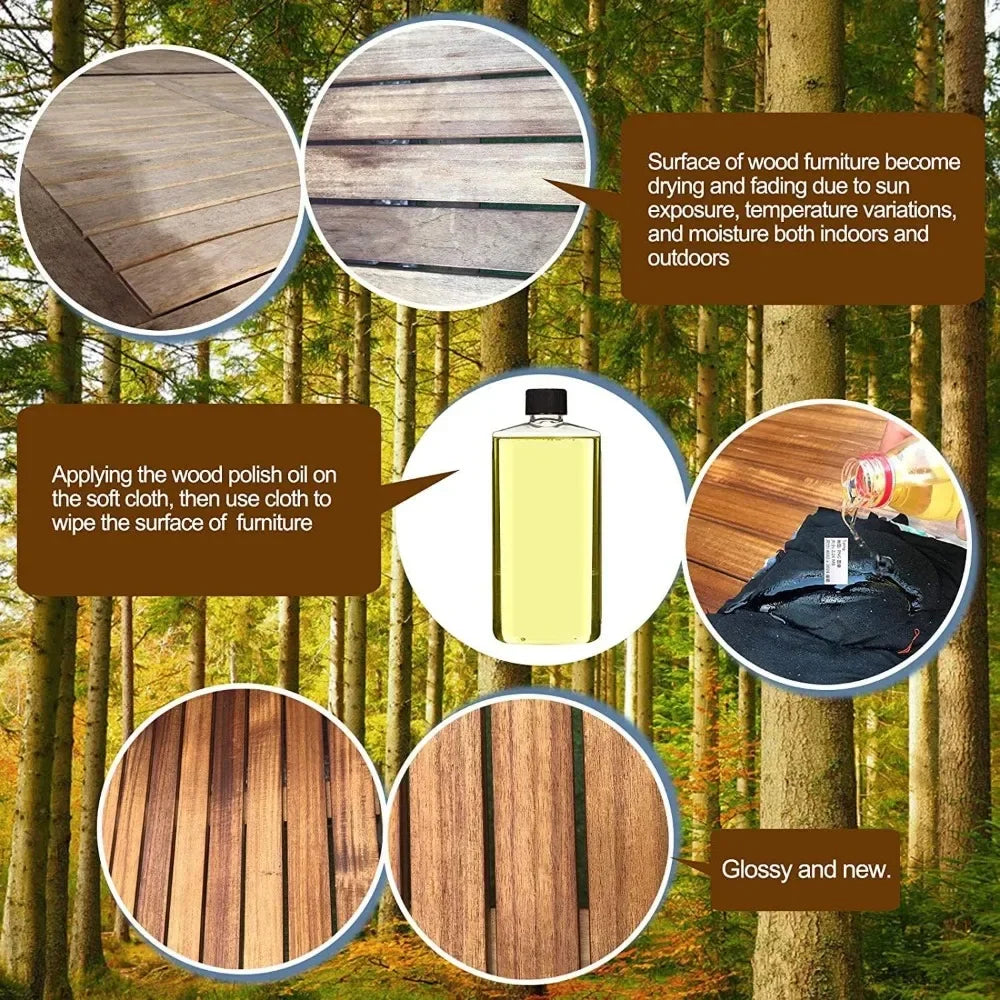Modern Picnic Table Bench Set with Umbrella Hole