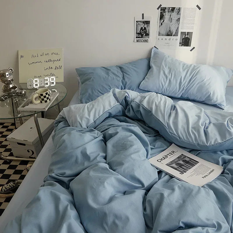 Washed Cotton Bedding Set