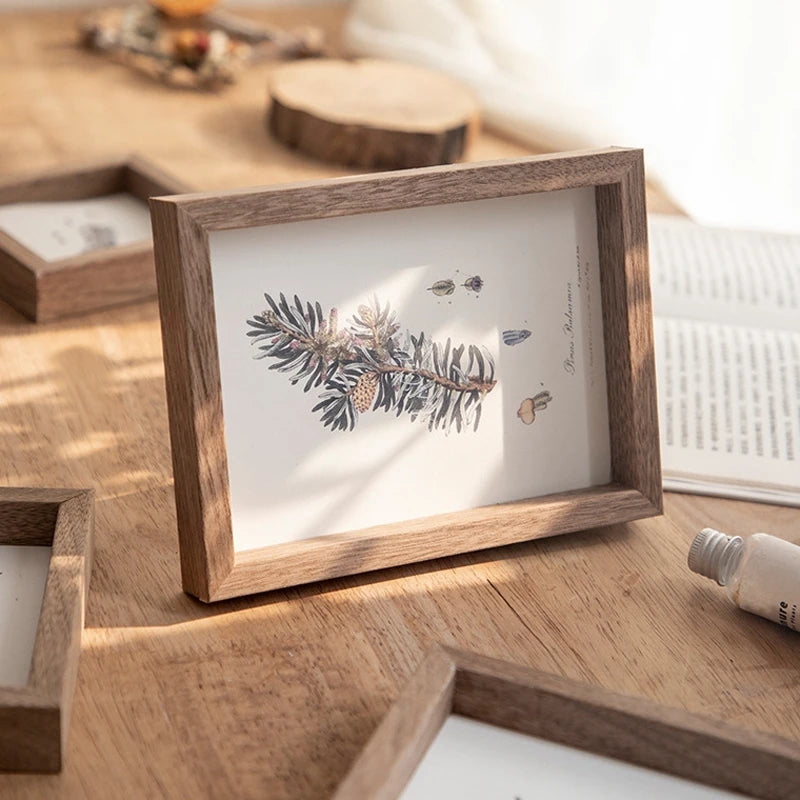 Wooden Shadow Box Frame for Photos & Memorabilia