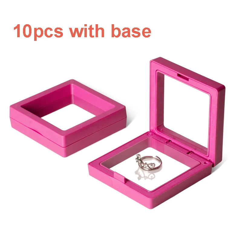 10pcs Shadow Box Frame for Jewelry, Rings & Pendant Display