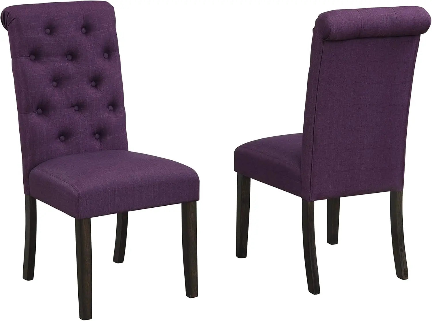 Urban Style Dark Washed Wood Dining Set