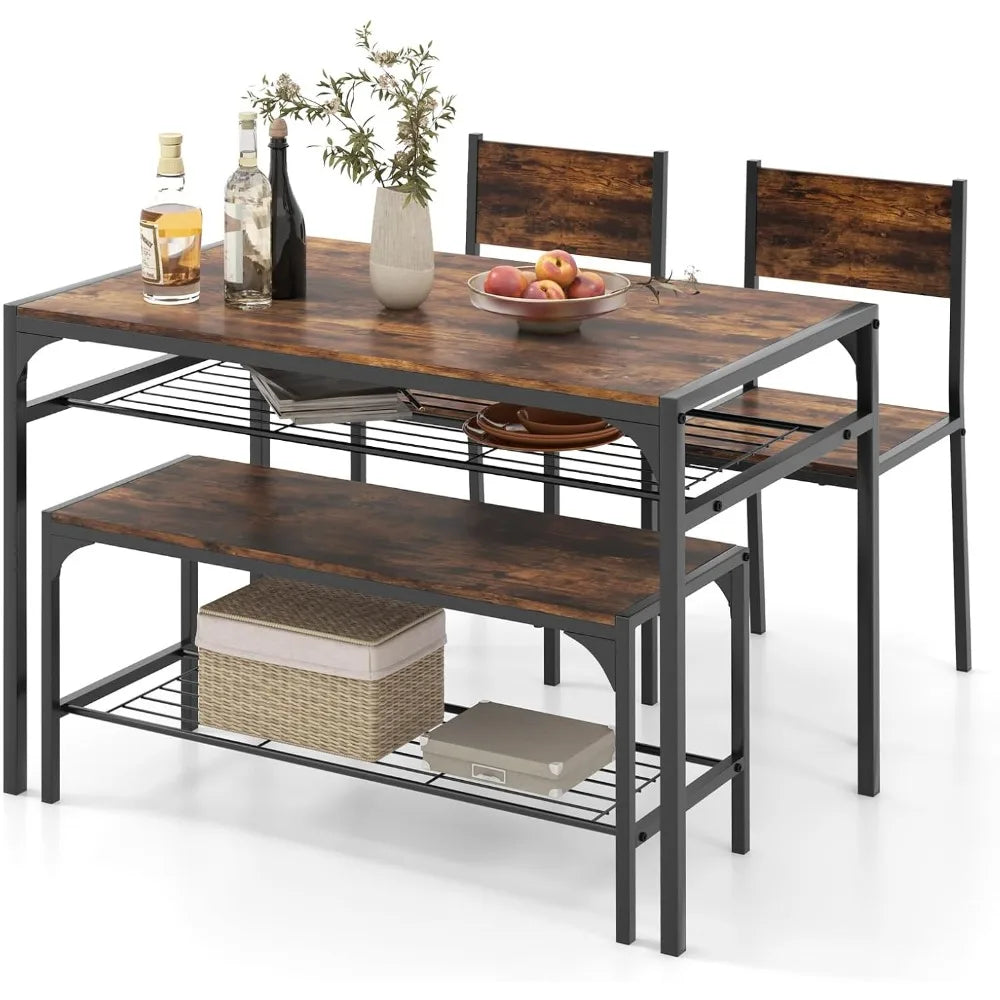 4 Pieces Dining Table Set