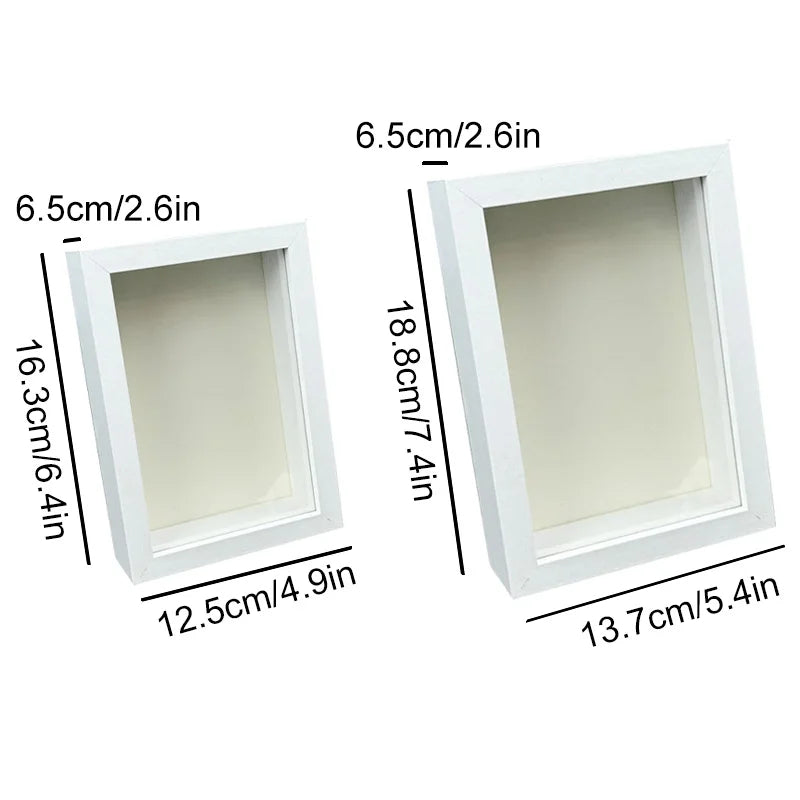 Shadow Box Photo Frame for 3D Flowers & DIY Home Decoration