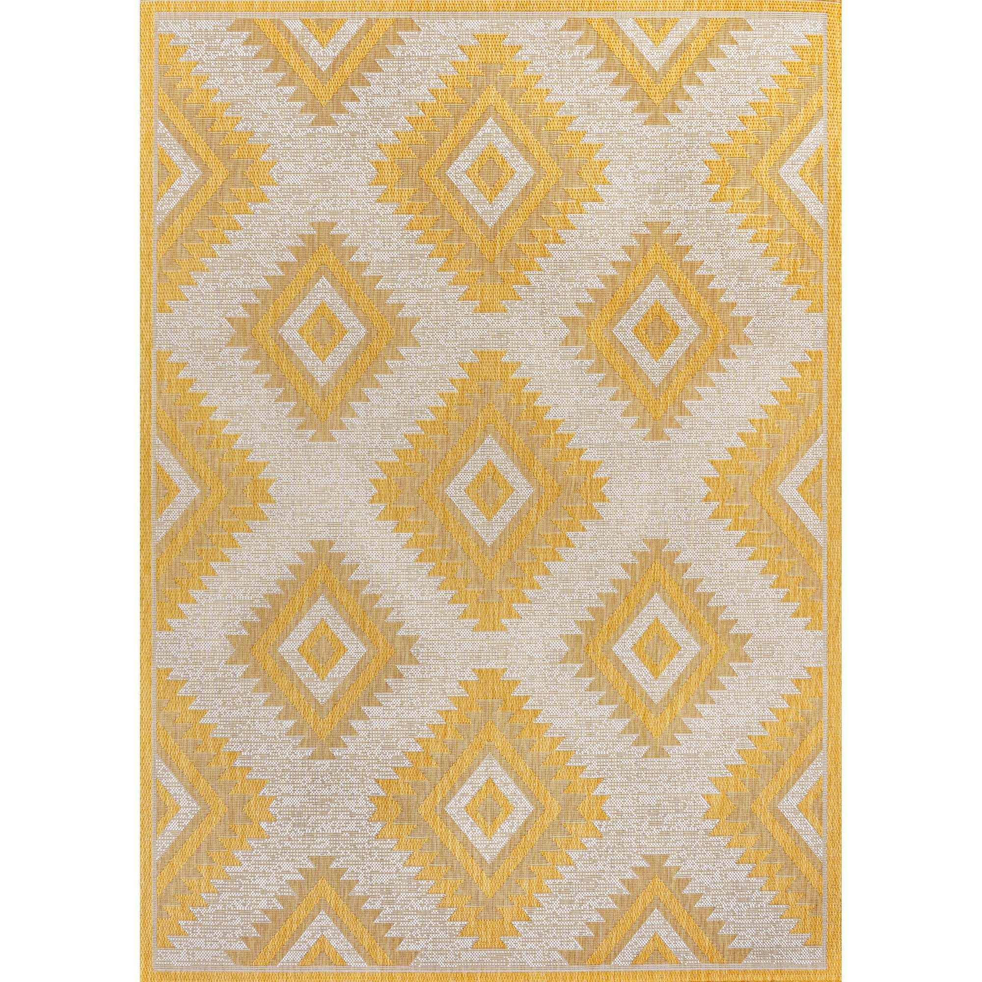 Lior Geometric Moroccan Chic Diamond Indoor/Outdoor Area Rug