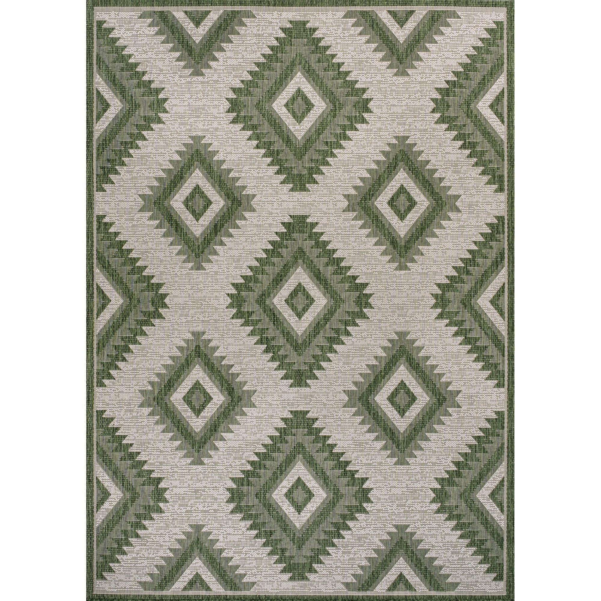 Lior Geometric Moroccan Chic Diamond Indoor/Outdoor Area Rug