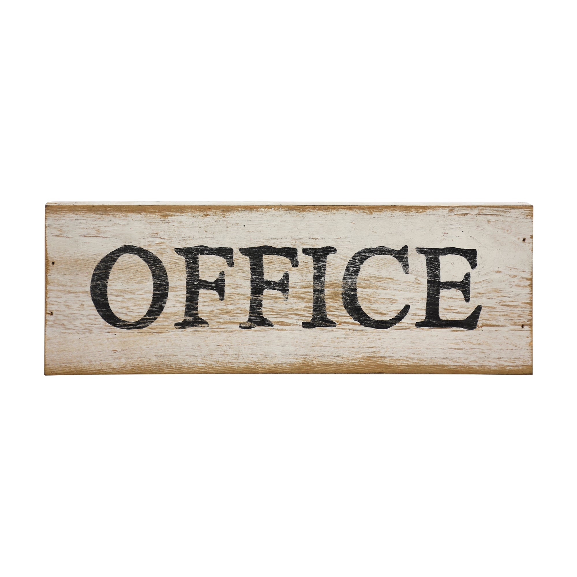 Wood Wall Sign, Farmhouse Hanging Decor (Office)