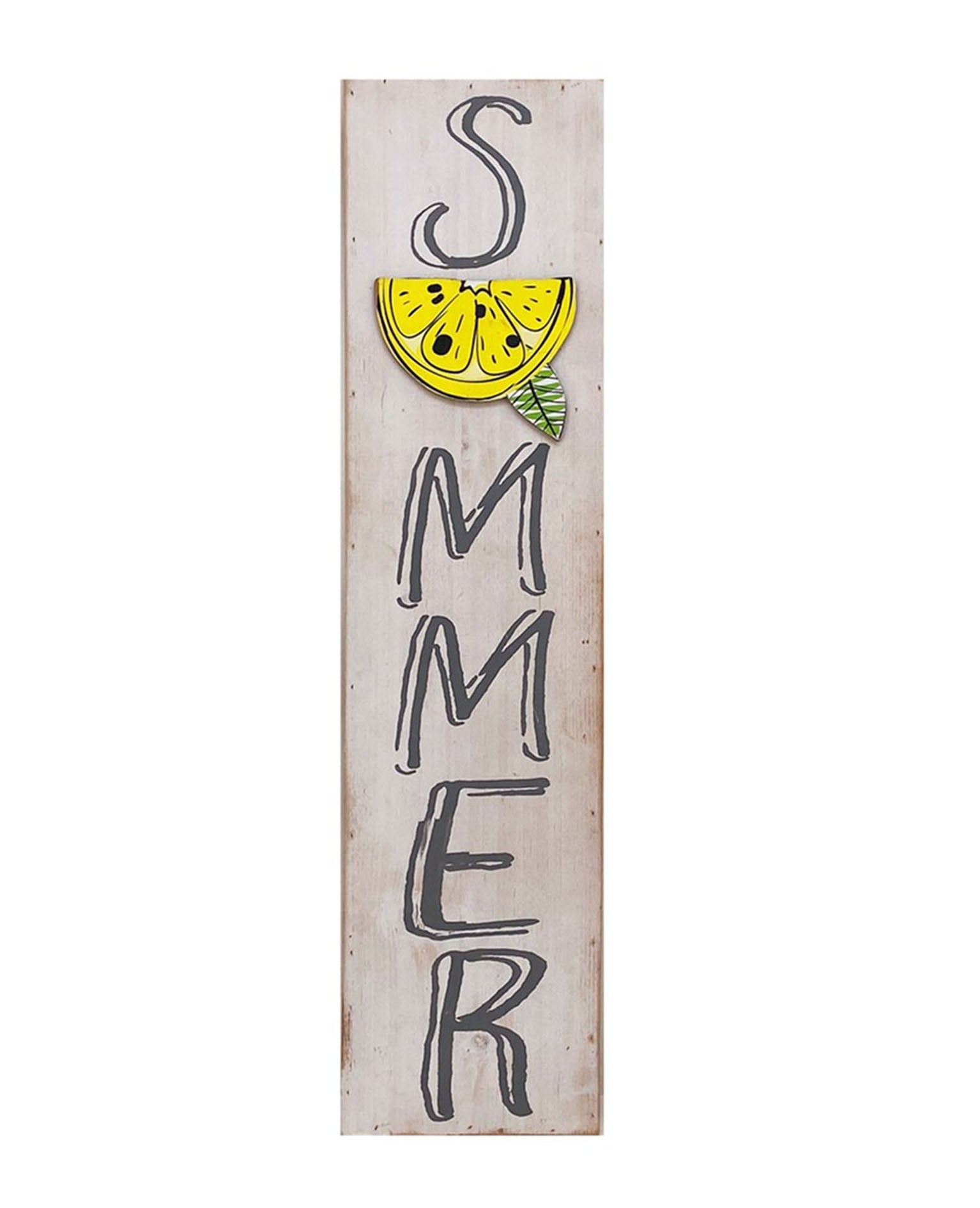 Summer Word Printing Porch Wooden Sign