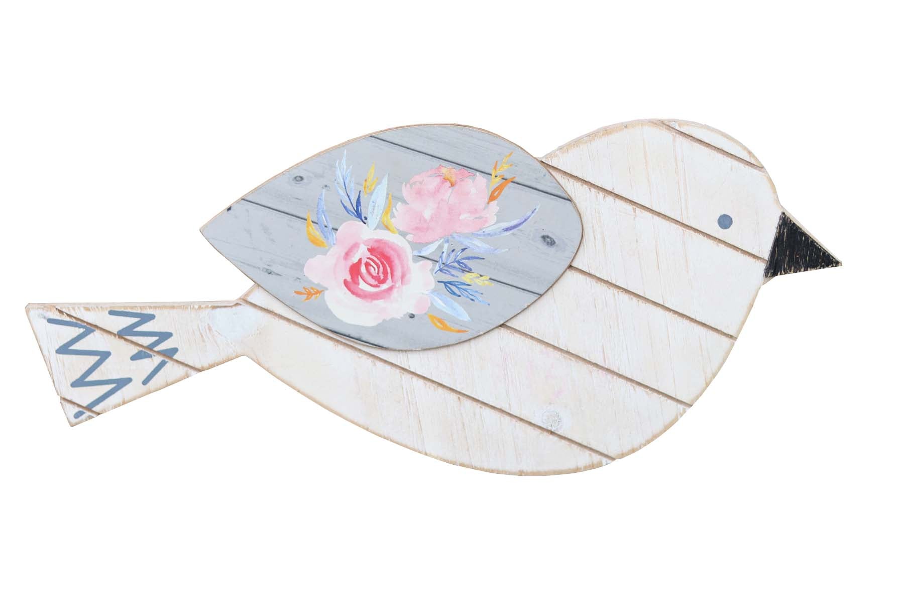 3D Bird-Shaped Wood Wall Hanging Decor,Right
