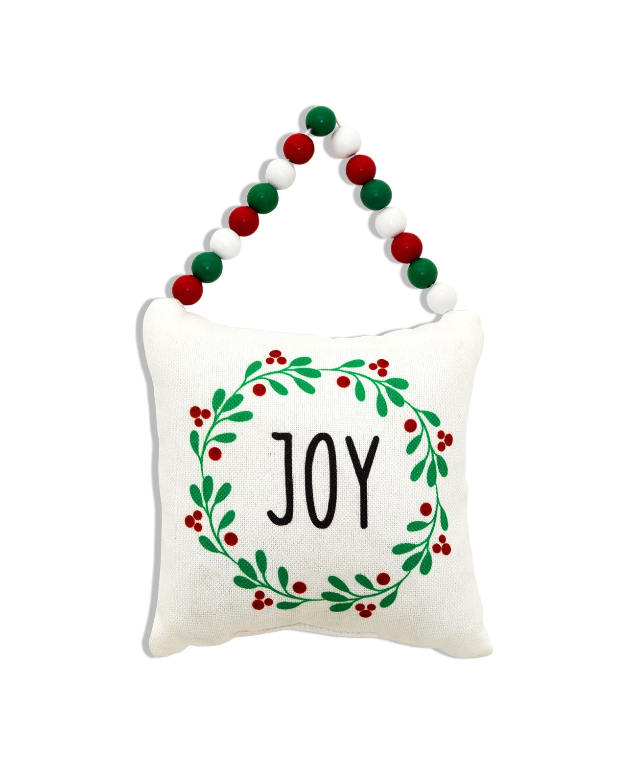 Joy Decorative Fabric Pillow Hanging Decor