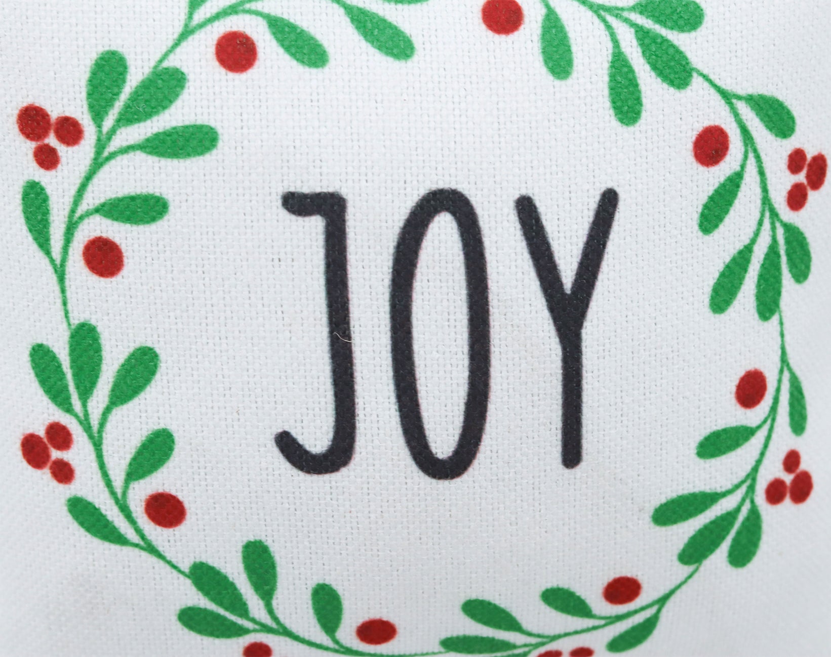 Joy Decorative Fabric Pillow Hanging Decor